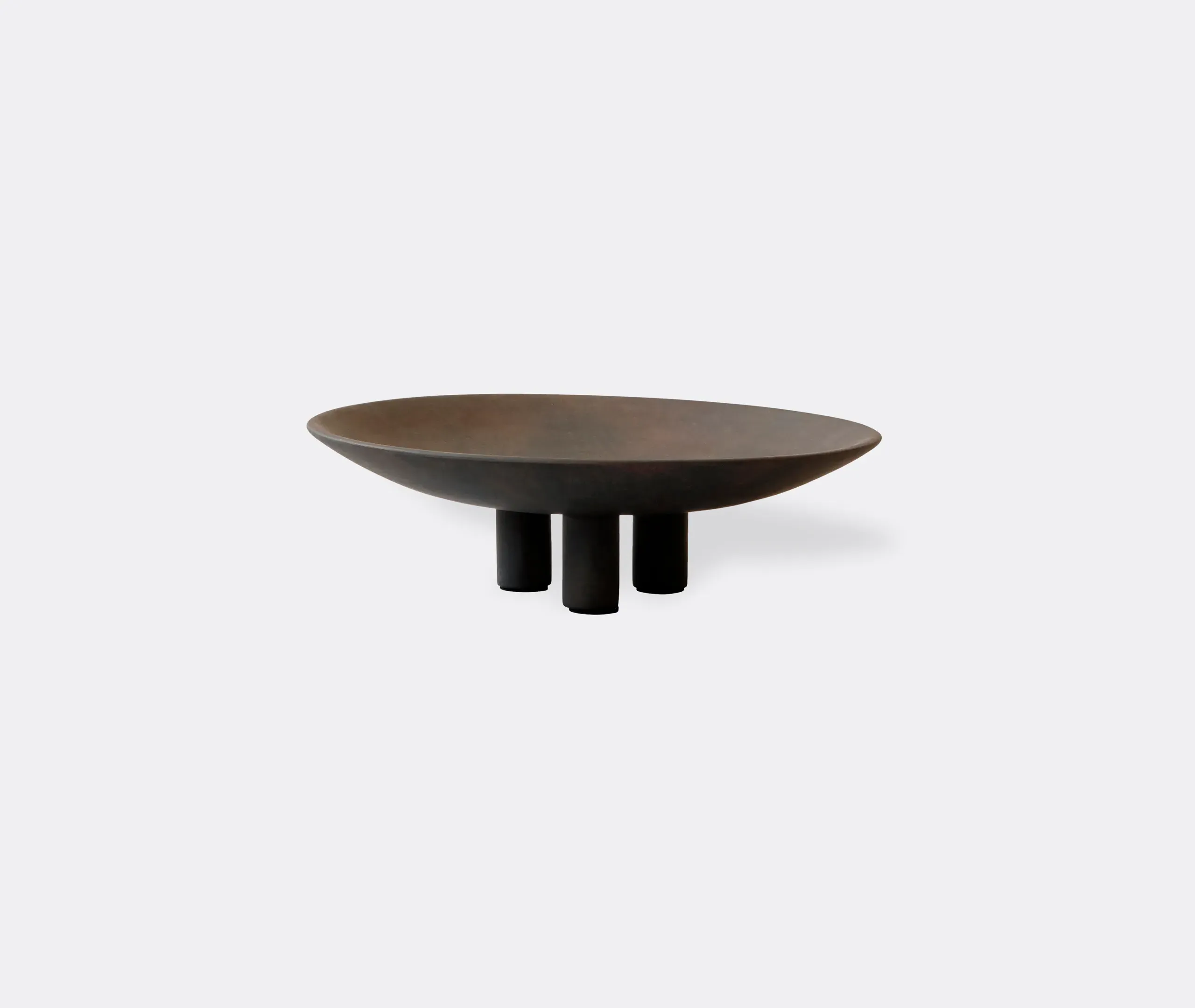 Duck Mini Plate - Coffee, Ceramic image