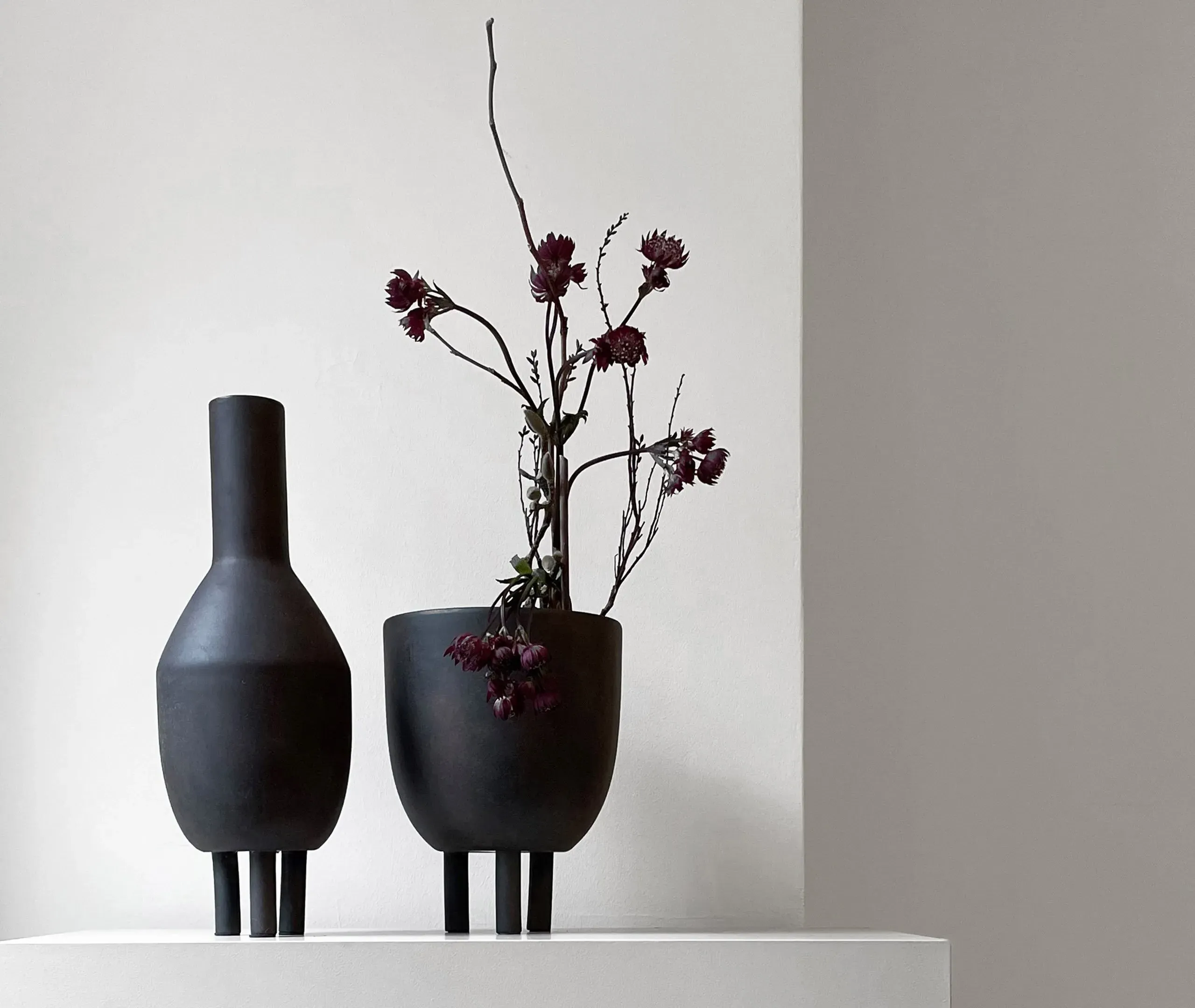 Duck Pot - Coffee, Hand Glazed Ceramic