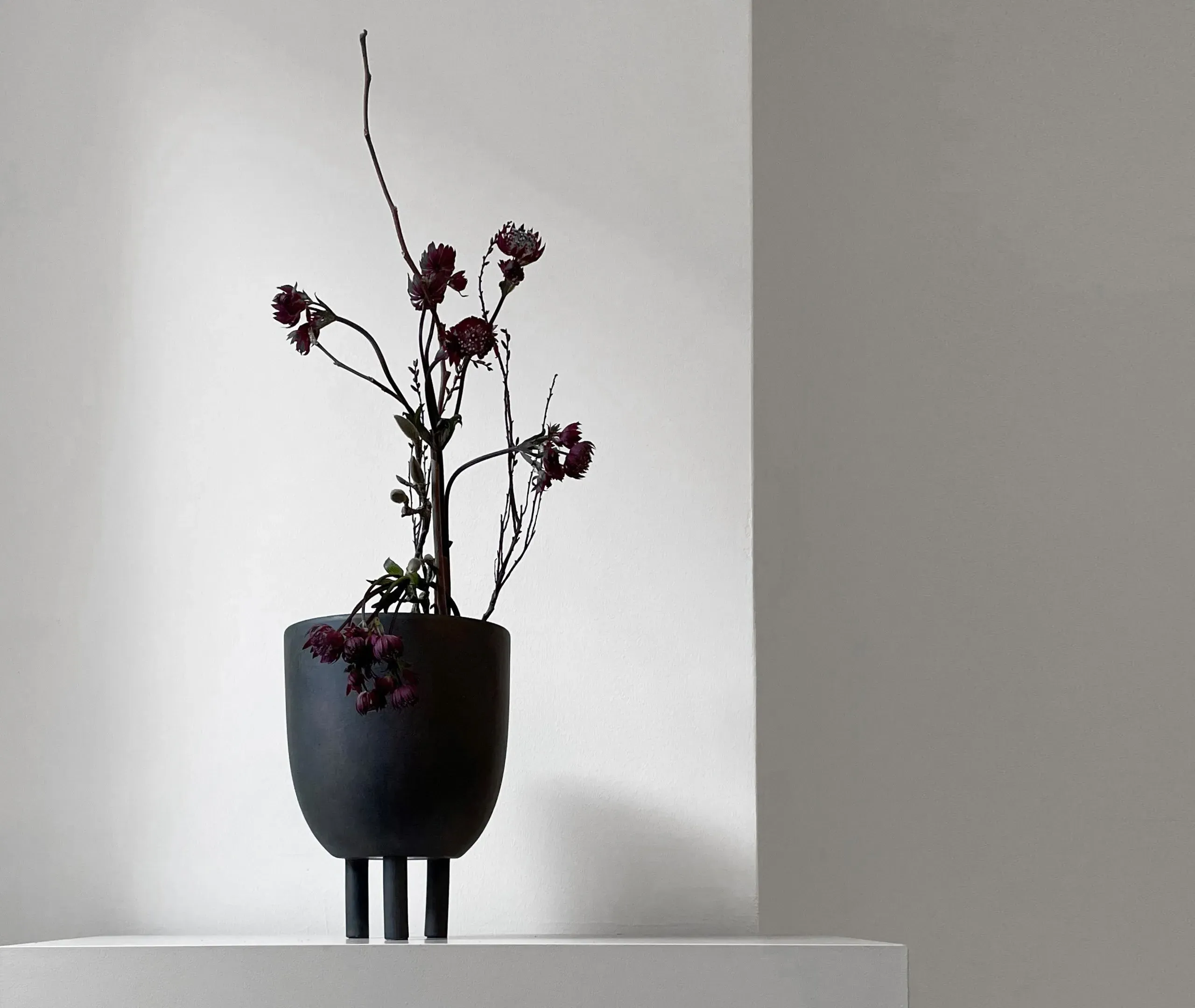 Duck Pot - Coffee, Hand Glazed Ceramic