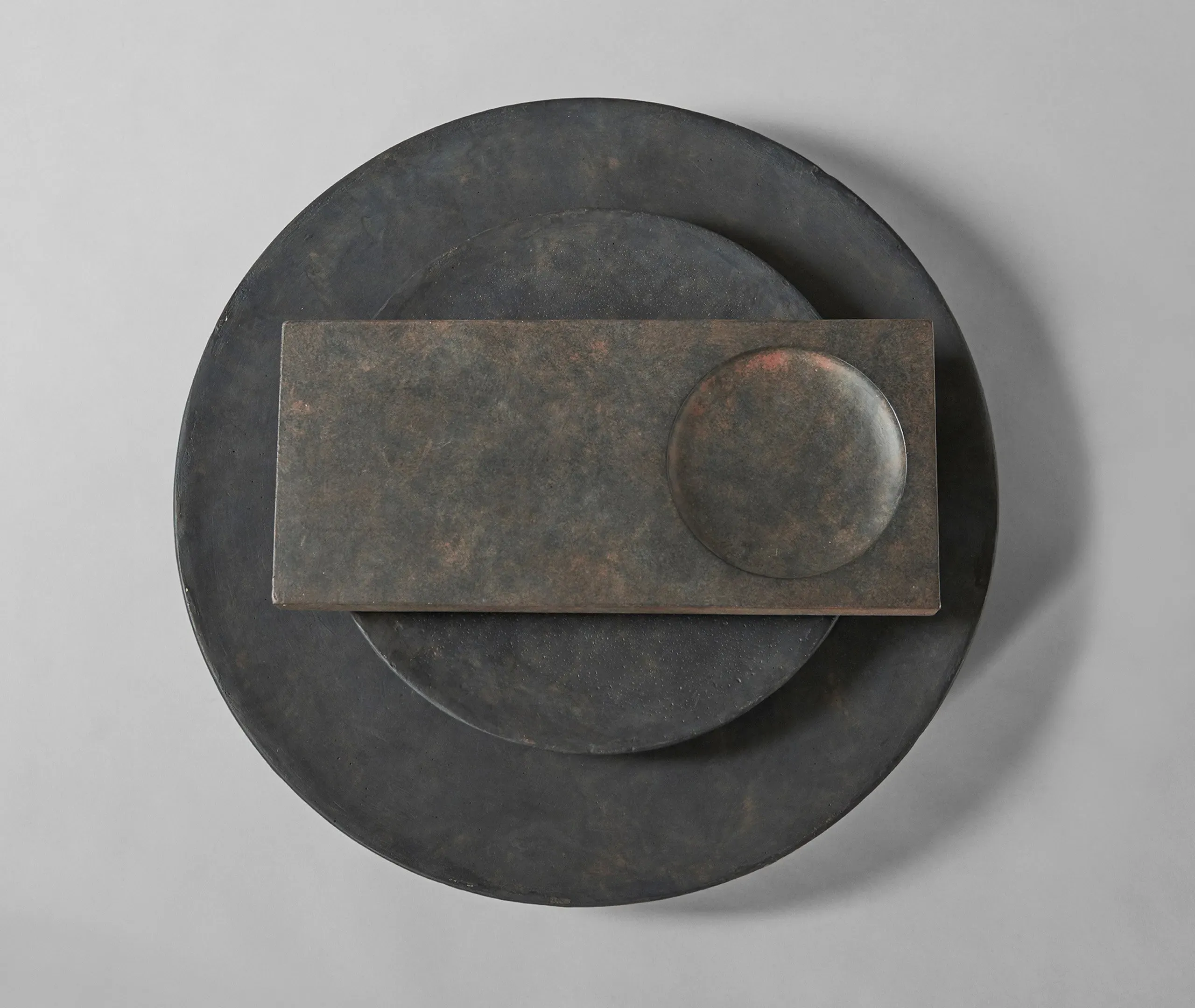 Duck Small Serving Tray - Coffee