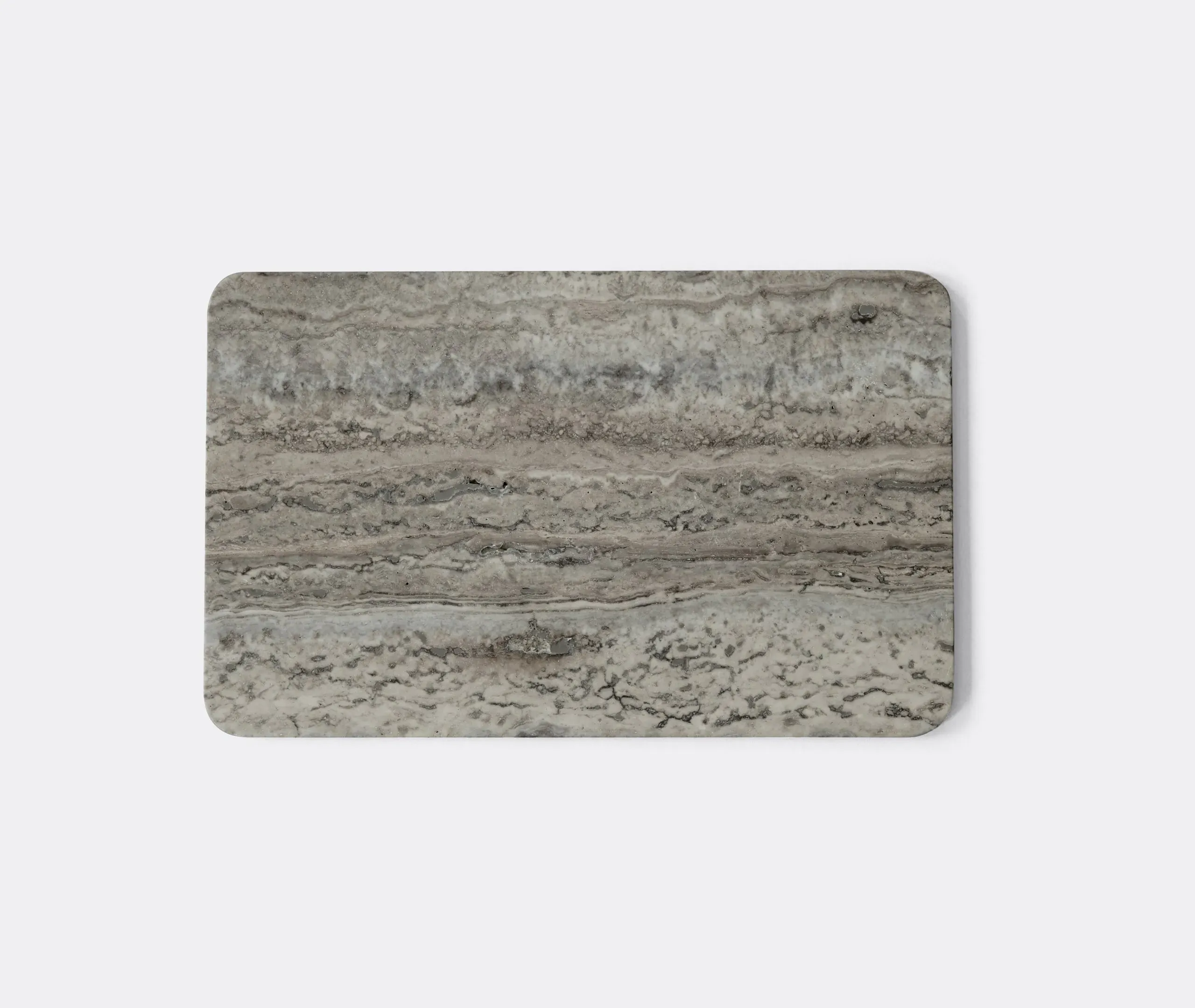 Enkei Rectangular Tray - Earth, Travertine