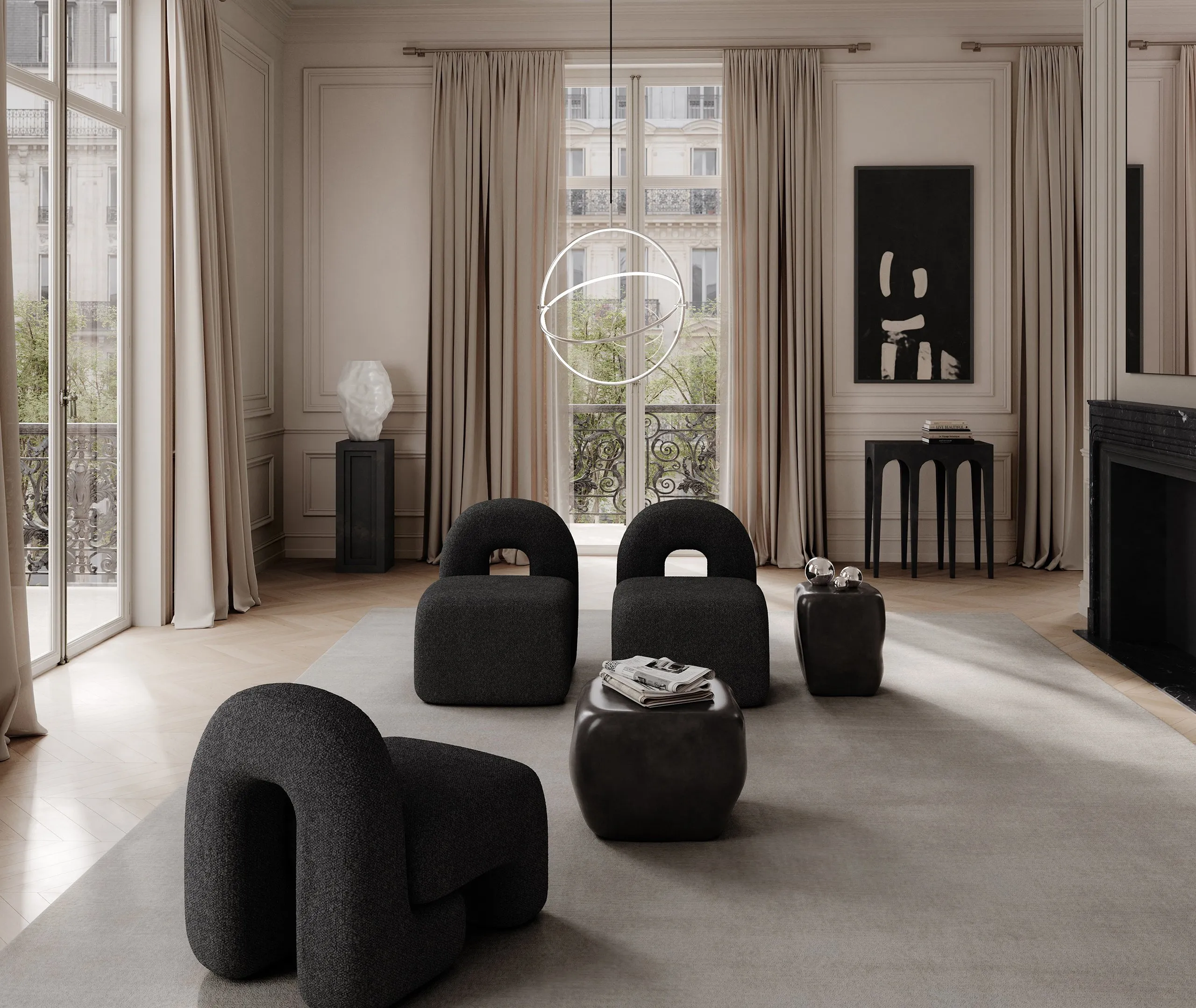 Ishi Coffee Table - High Glaze Coffee