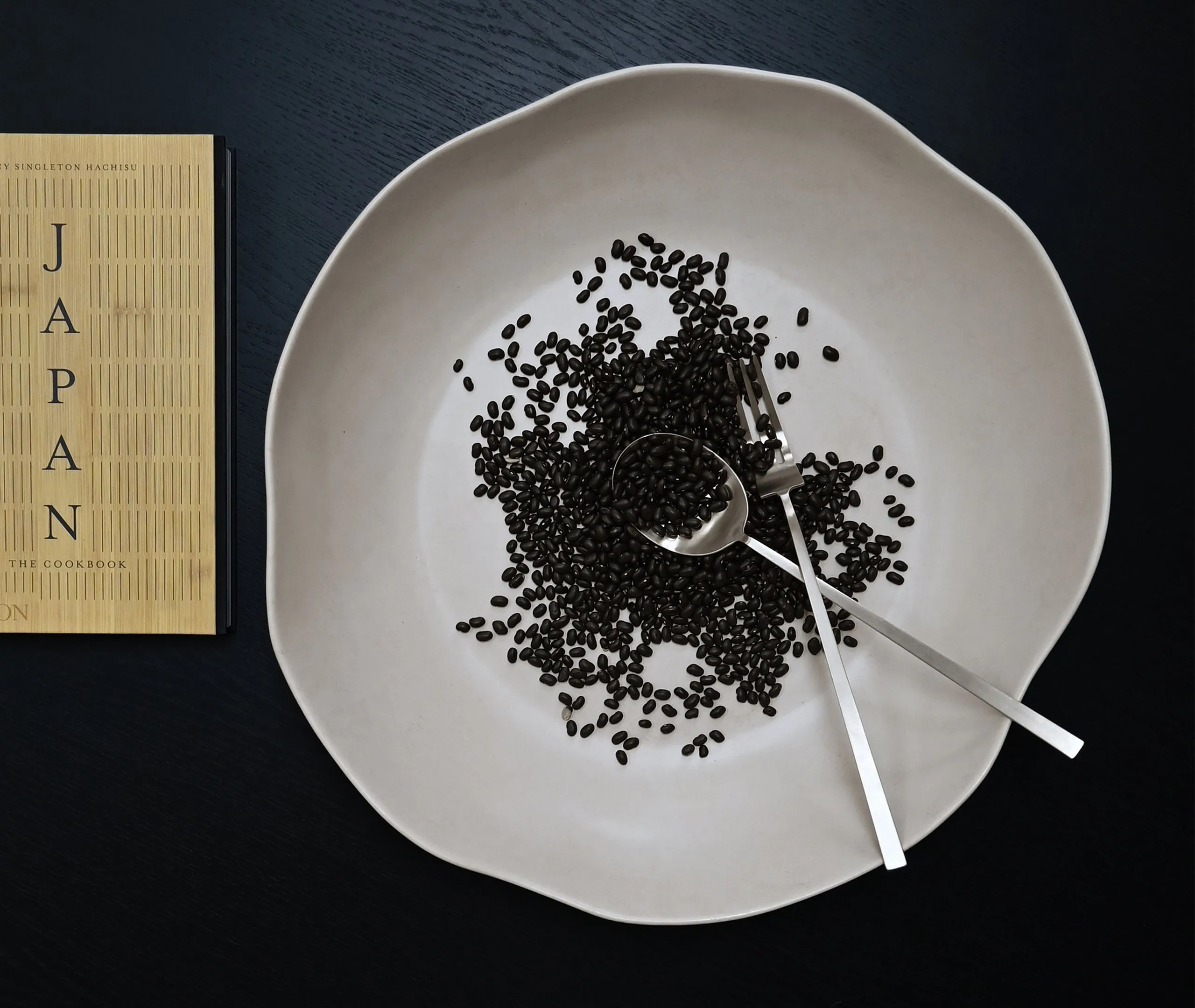 Kogei Salad Servers - Brushed Steel