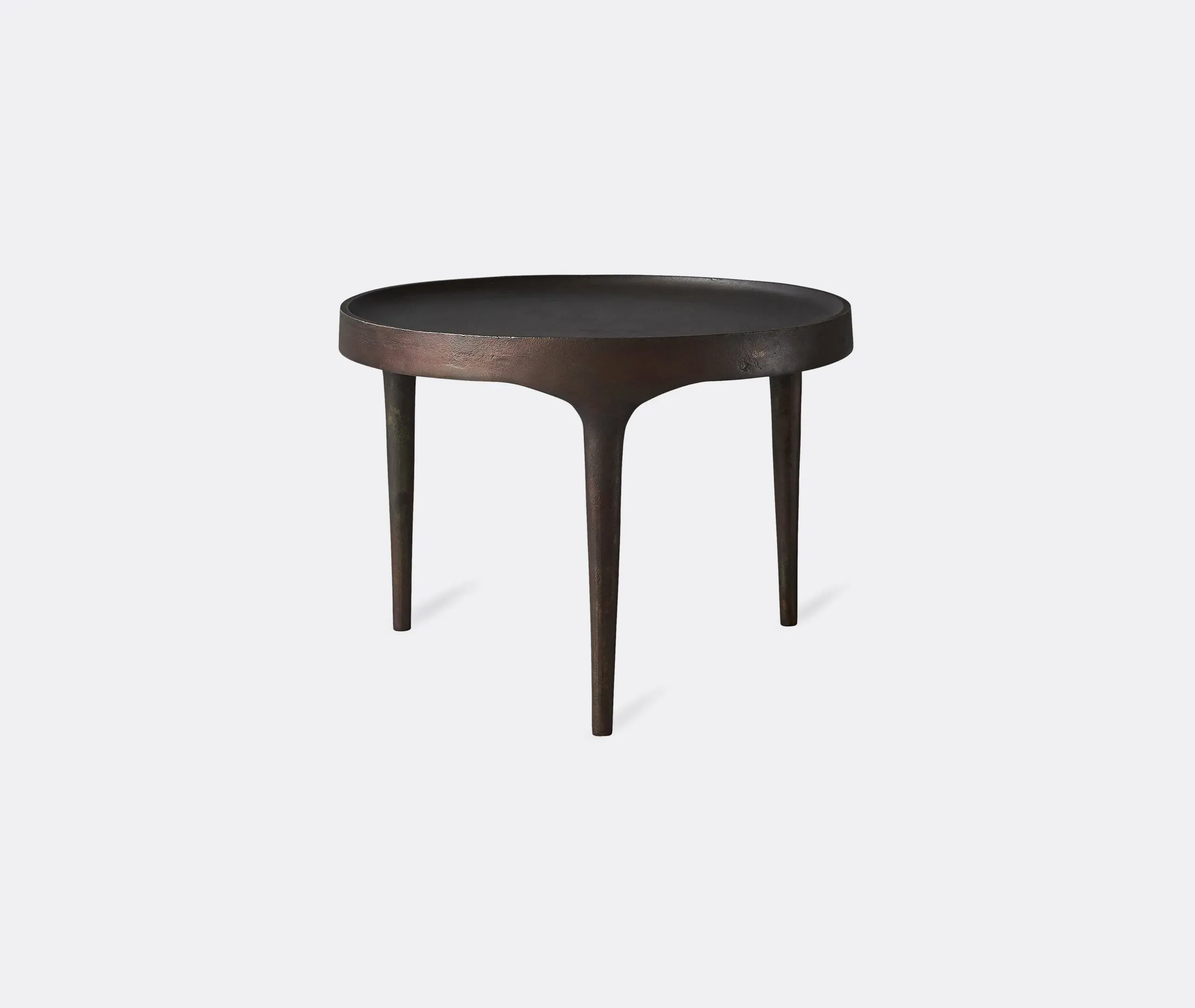 Low Coffee Table - Brown, Cast Iron image