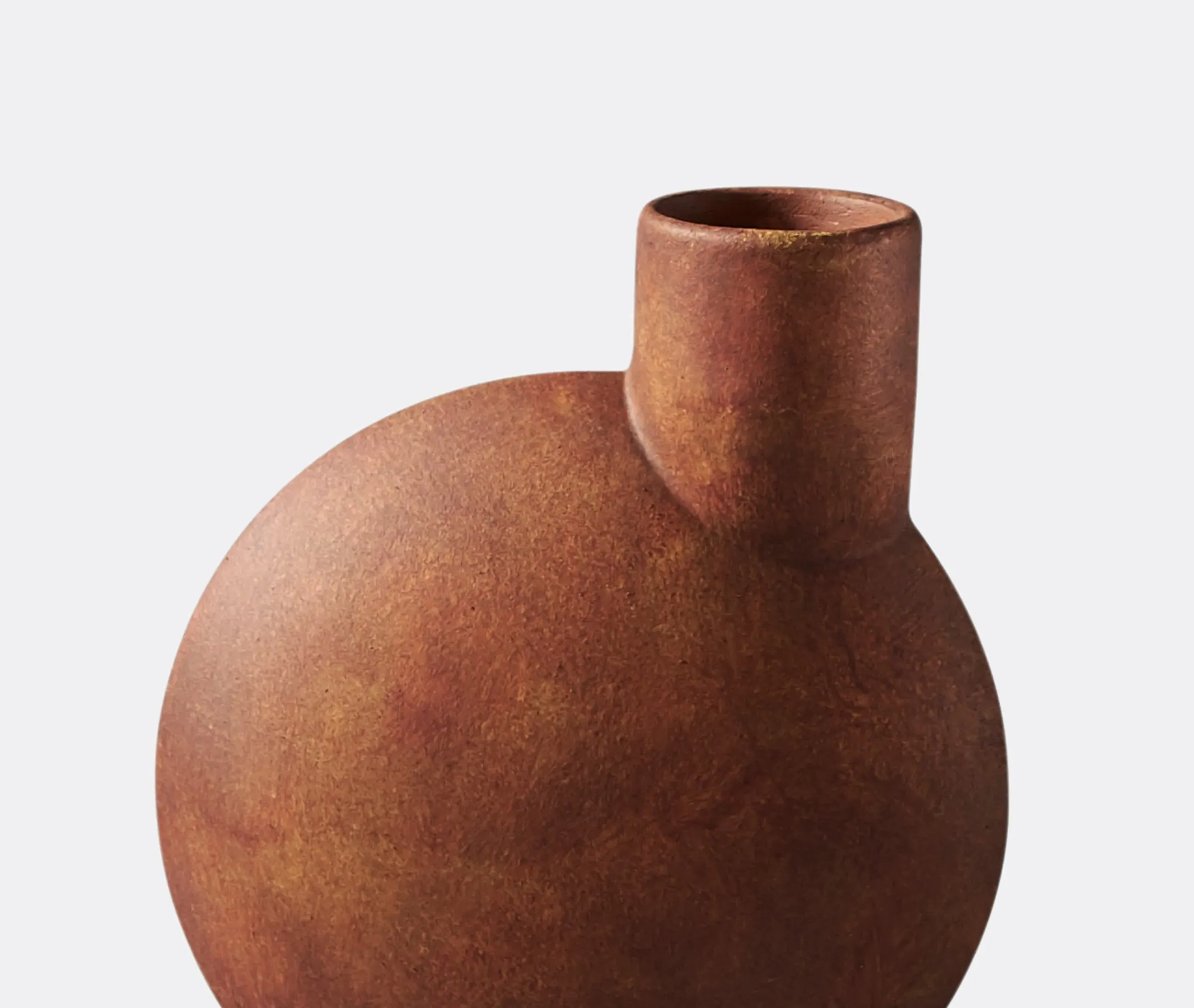 Medium Bubble Vase - Terracotta, Ceramic