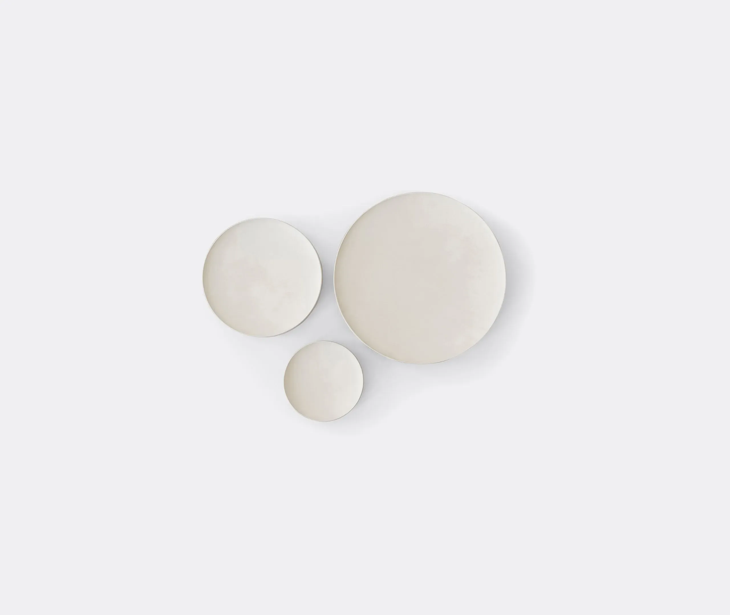 Medium Decorative Tray - Birch, Ceramic