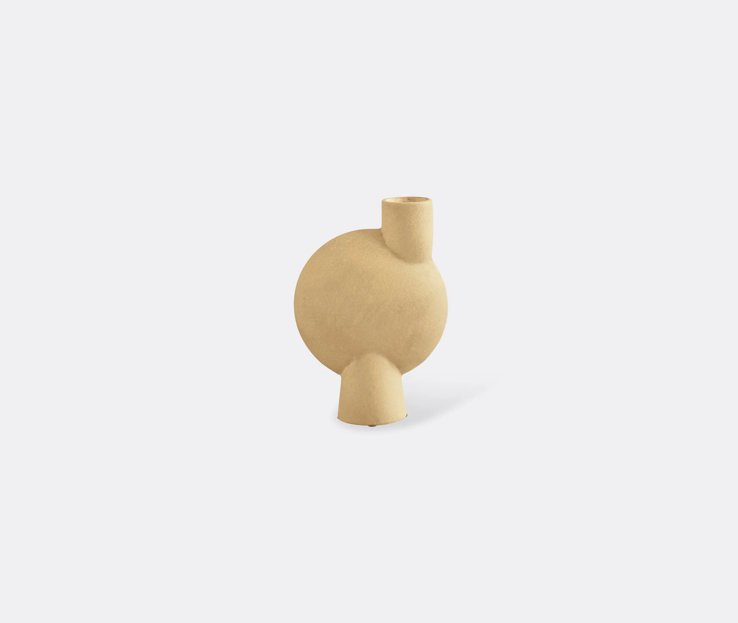 Medium Sphere Bubble Vase - Sand, Ceramic image