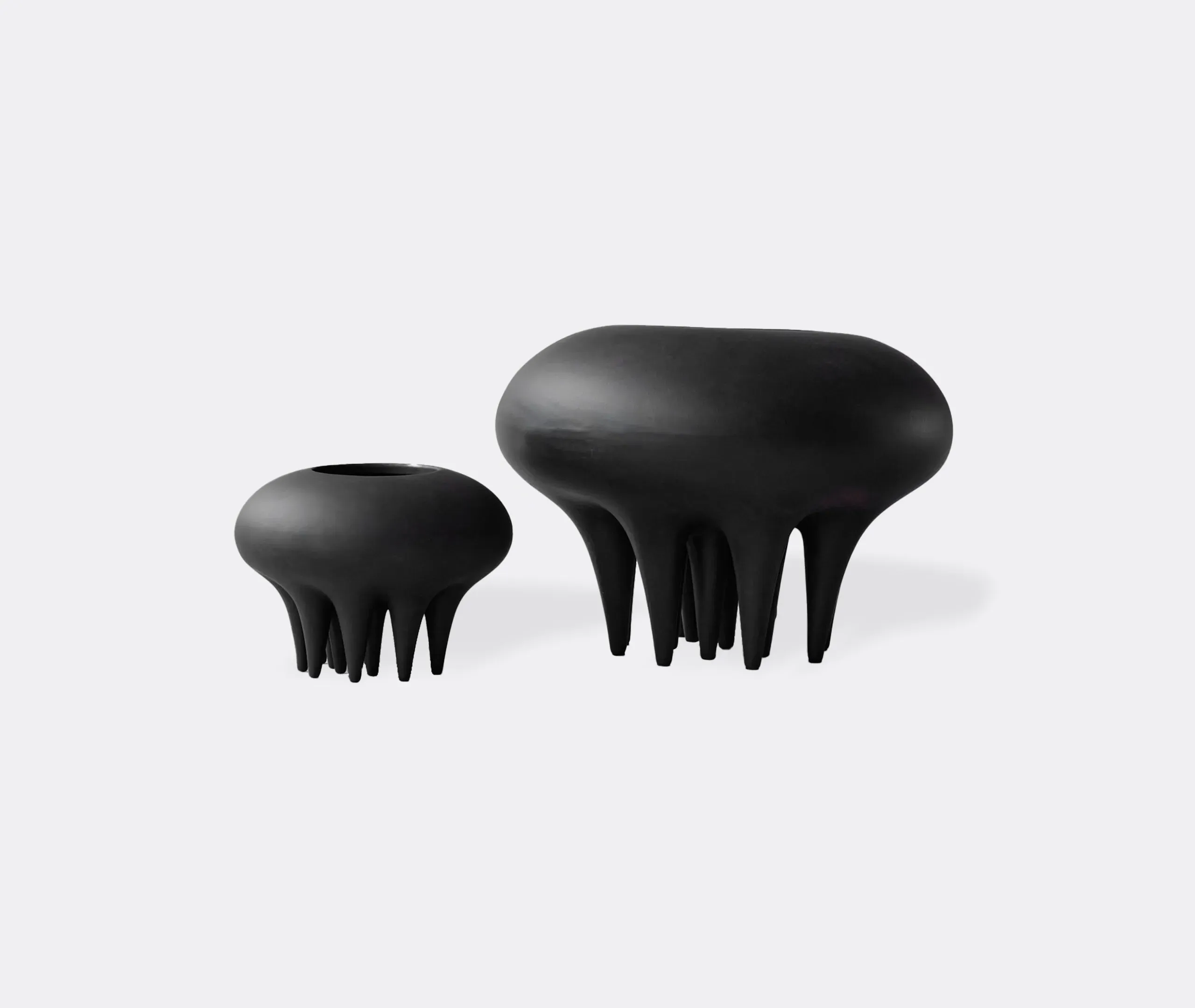 Medusa Mini Vase - Coffee, Ceramic