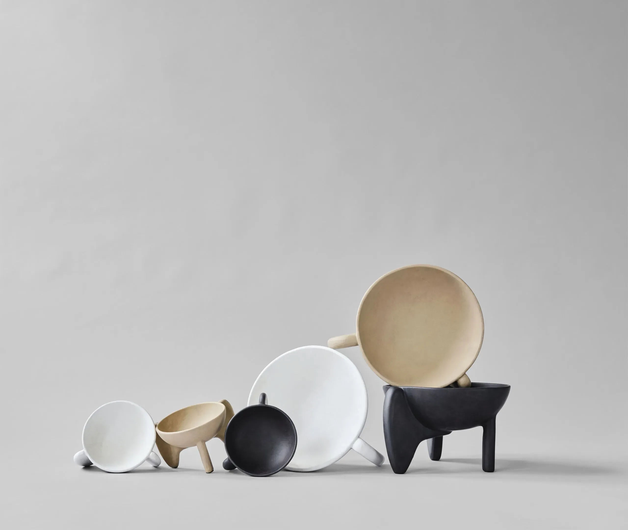 Mini Wing Bowl - White, Ceramic