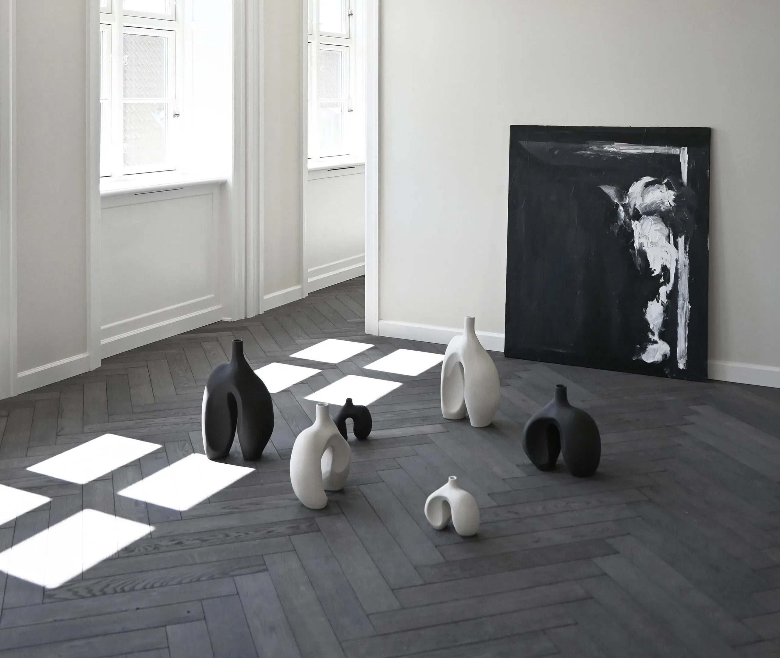 Ni Small Vase - Birch, Ceramic