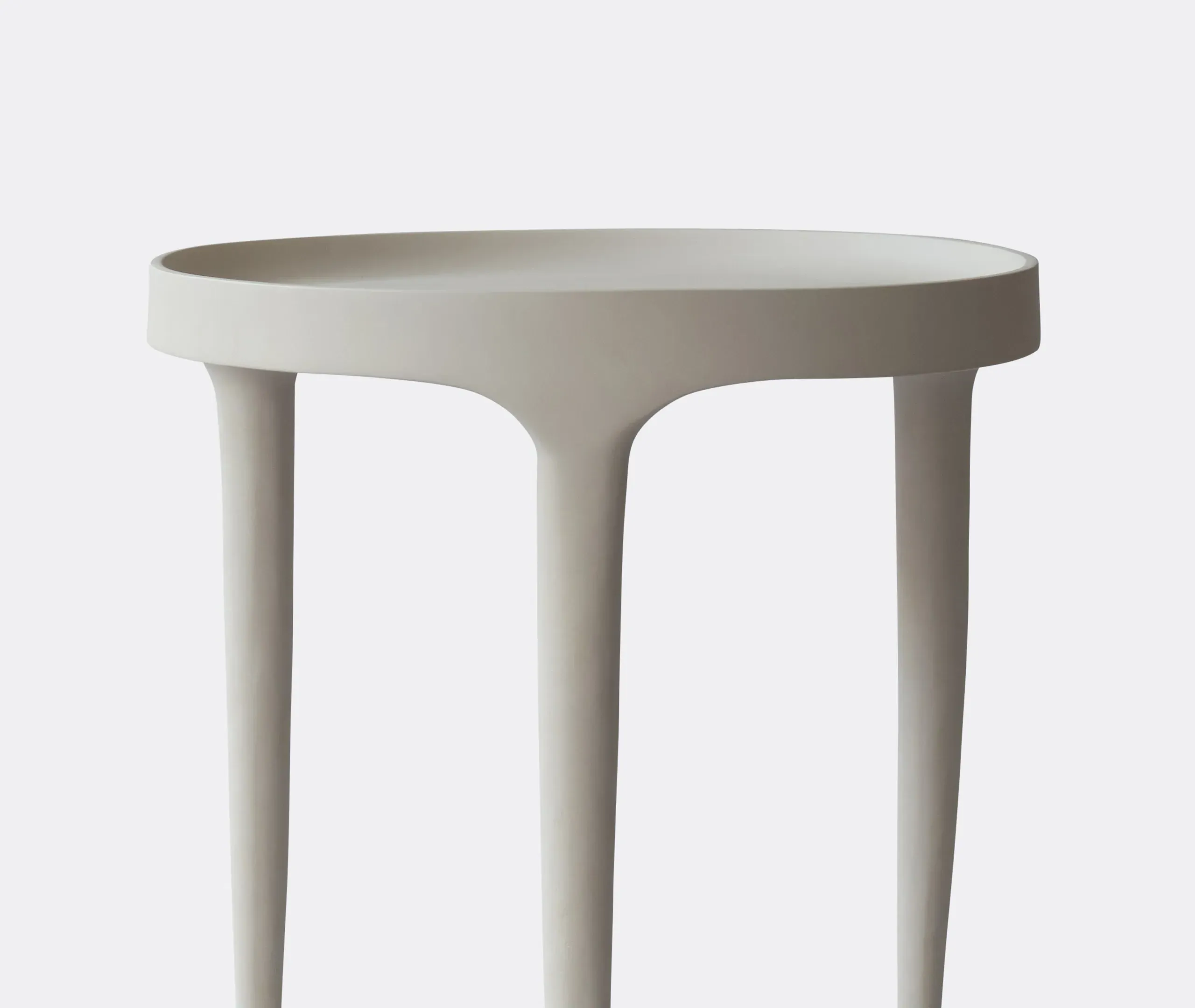 Phantom Tall Side Table - Birch, Cast Aluminum alternate view