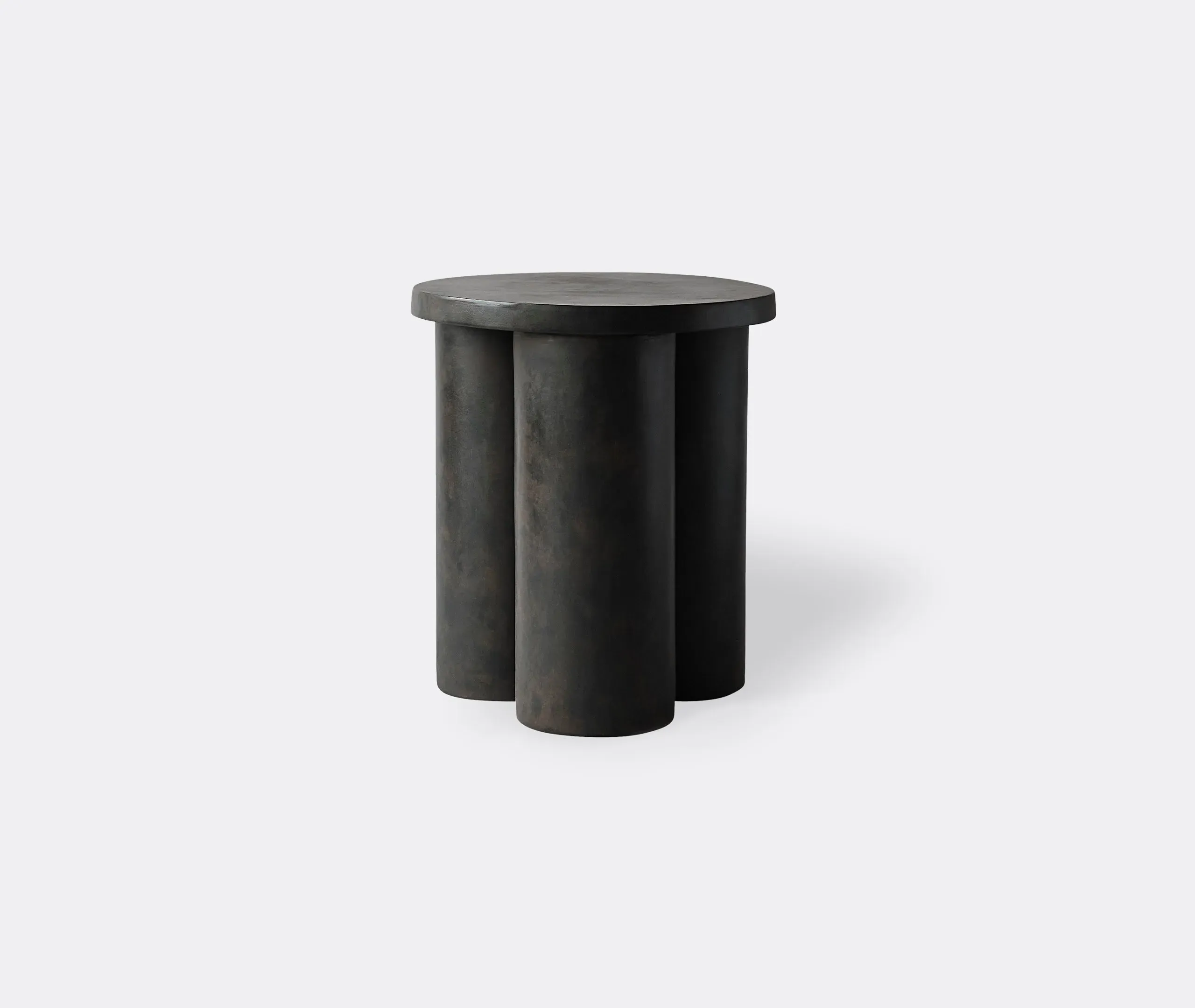 Round Coffee Table - Coffee, Fibre Concrete image