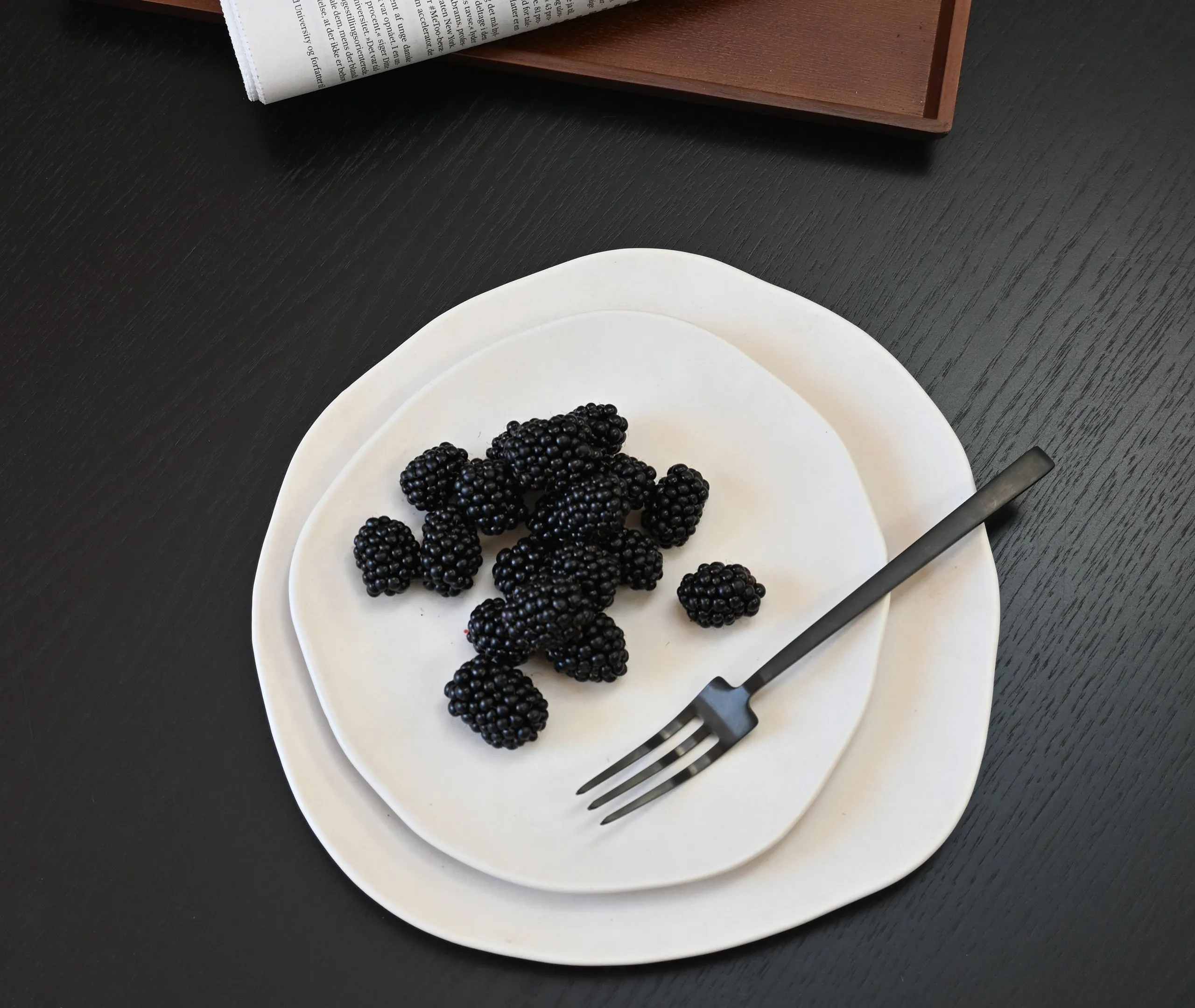 Set of 2 Dinner Plates - Birch, Ceramic
