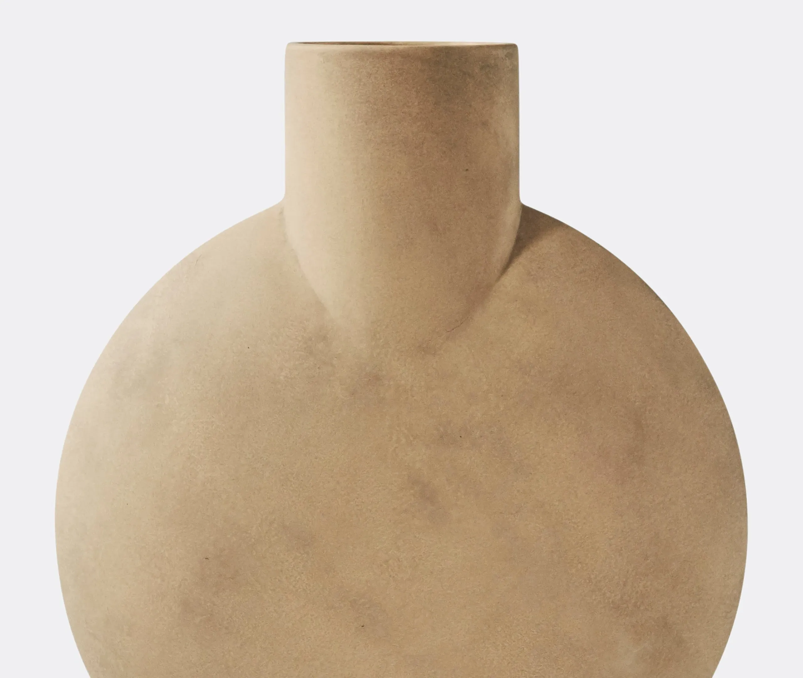 Sphere Bubl Vase - Sand, Ceramic