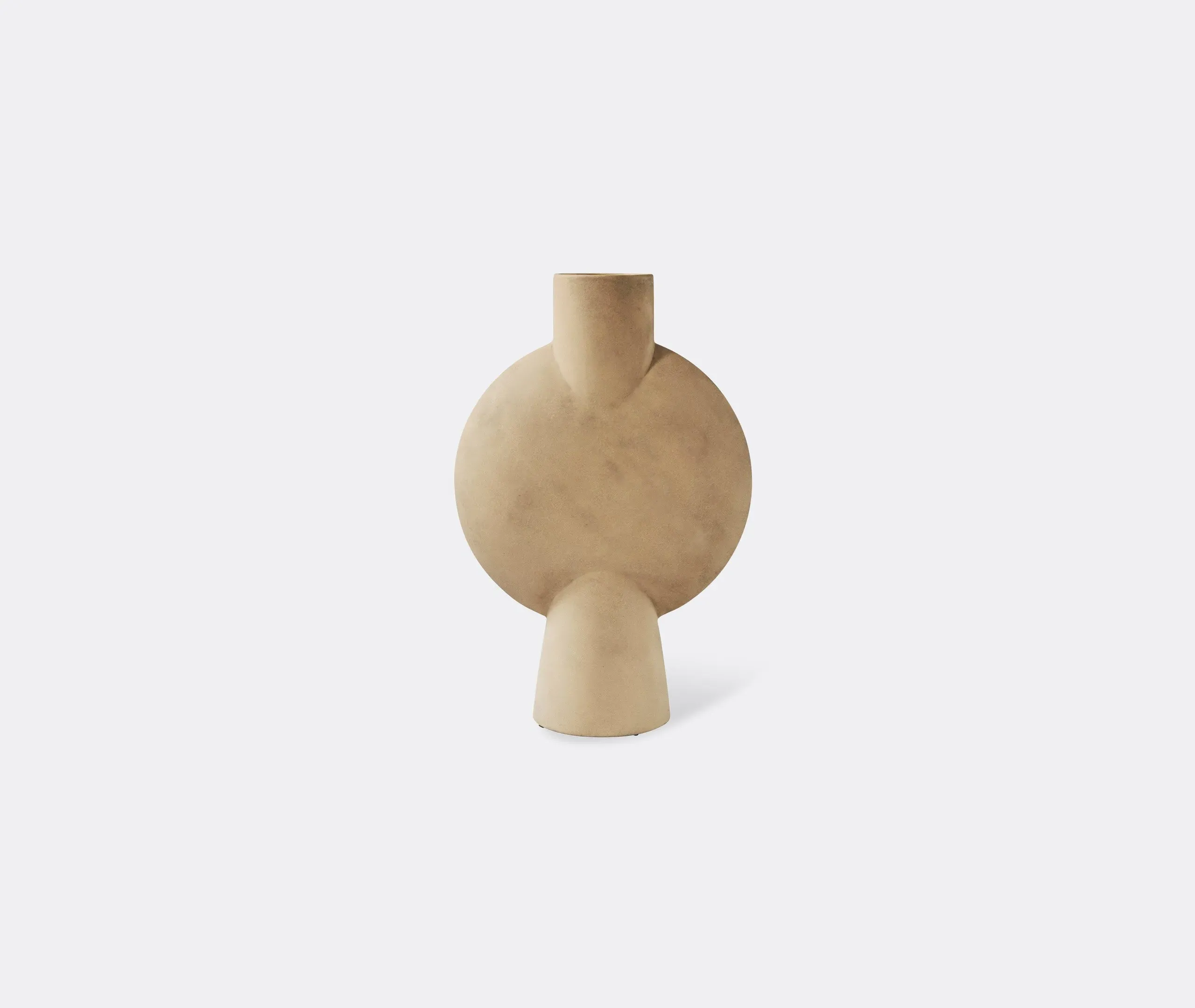 Sphere Bubl Vase - Sand, Ceramic