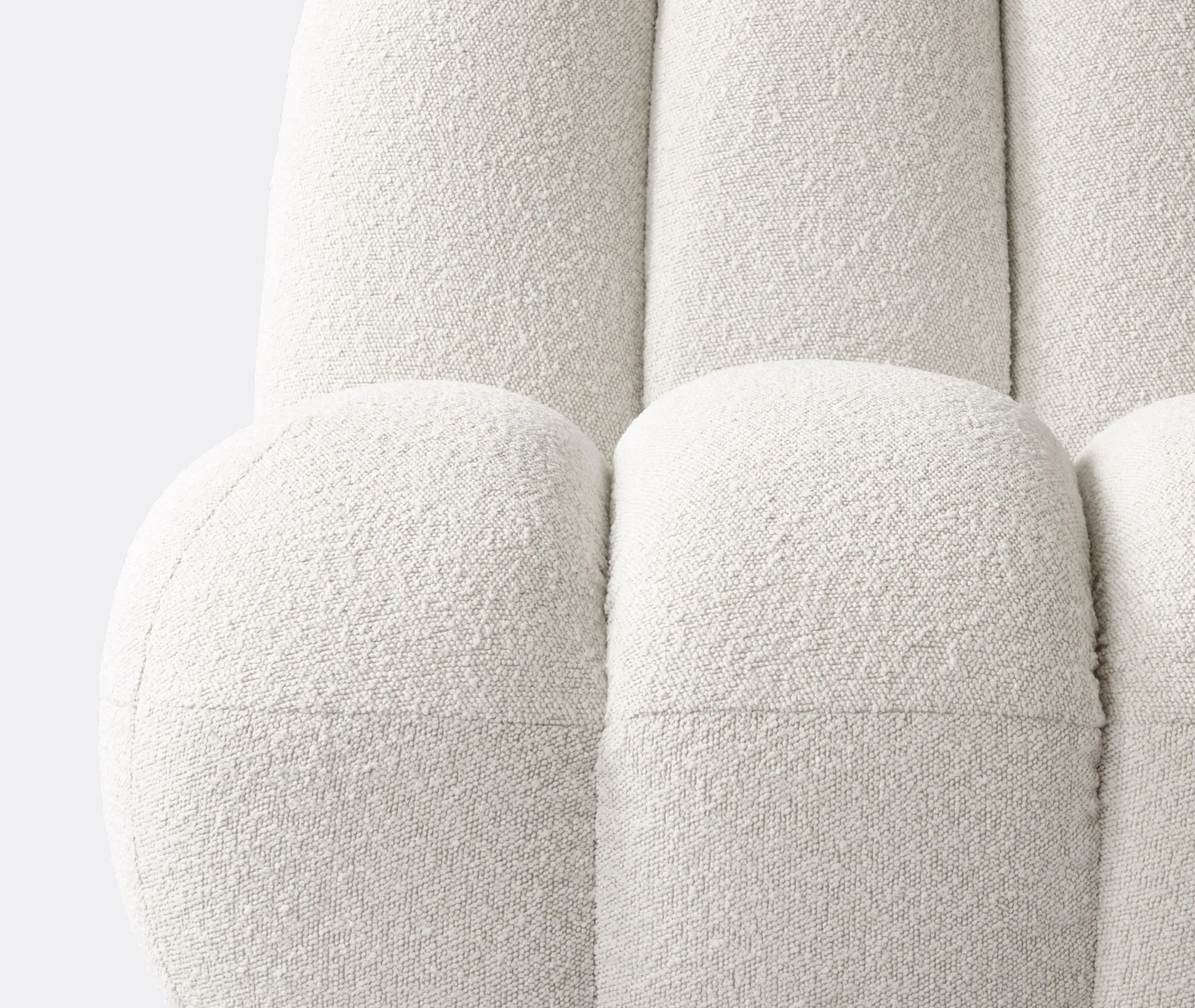 Toe Lounge Chair - Bouclé