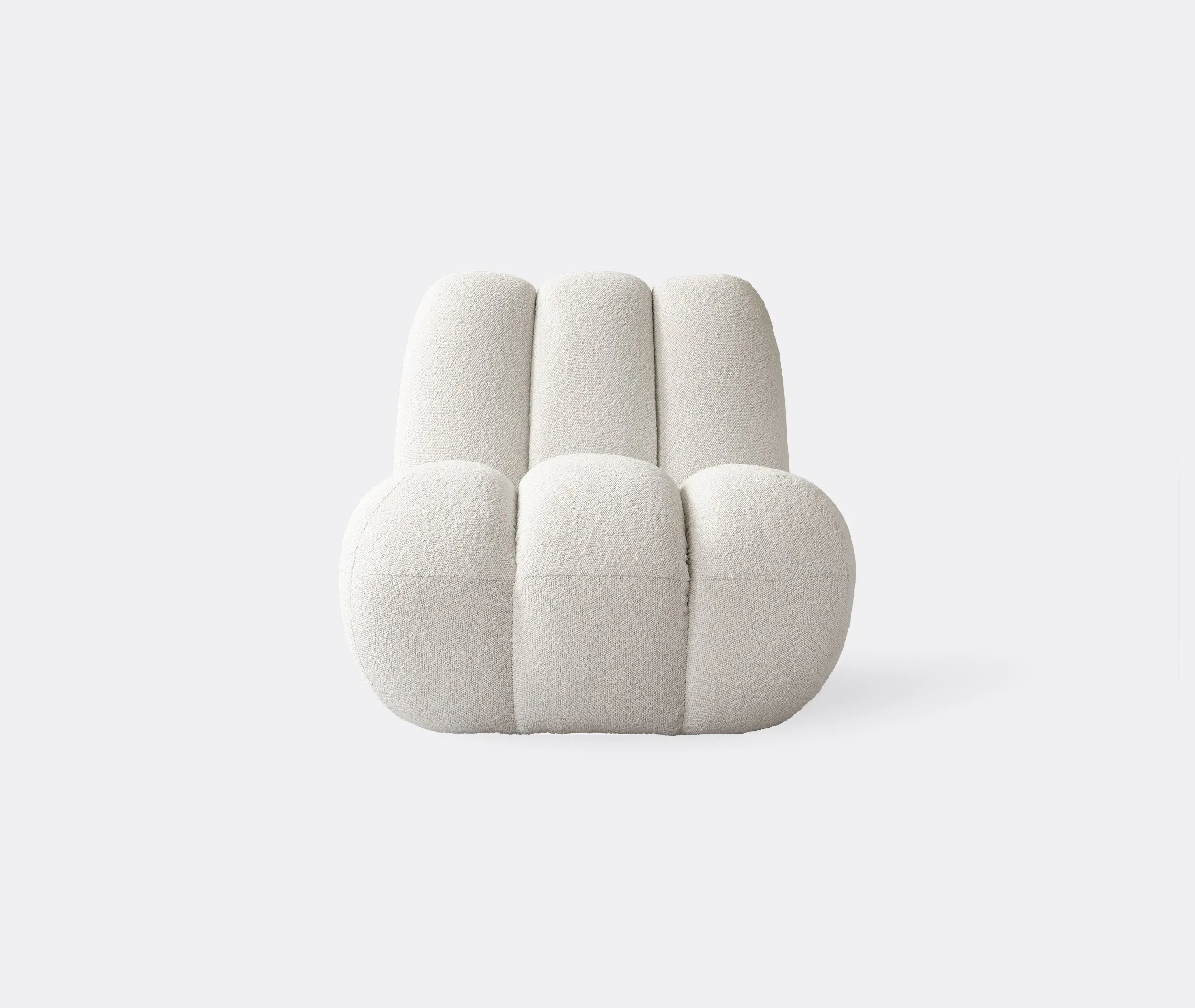 Toe Lounge Chair - Bouclé
