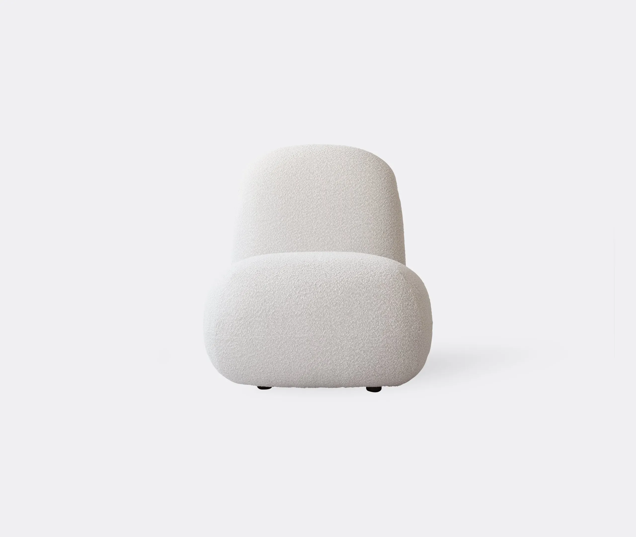 Toe Lounge Chair Flat - Bouclé image