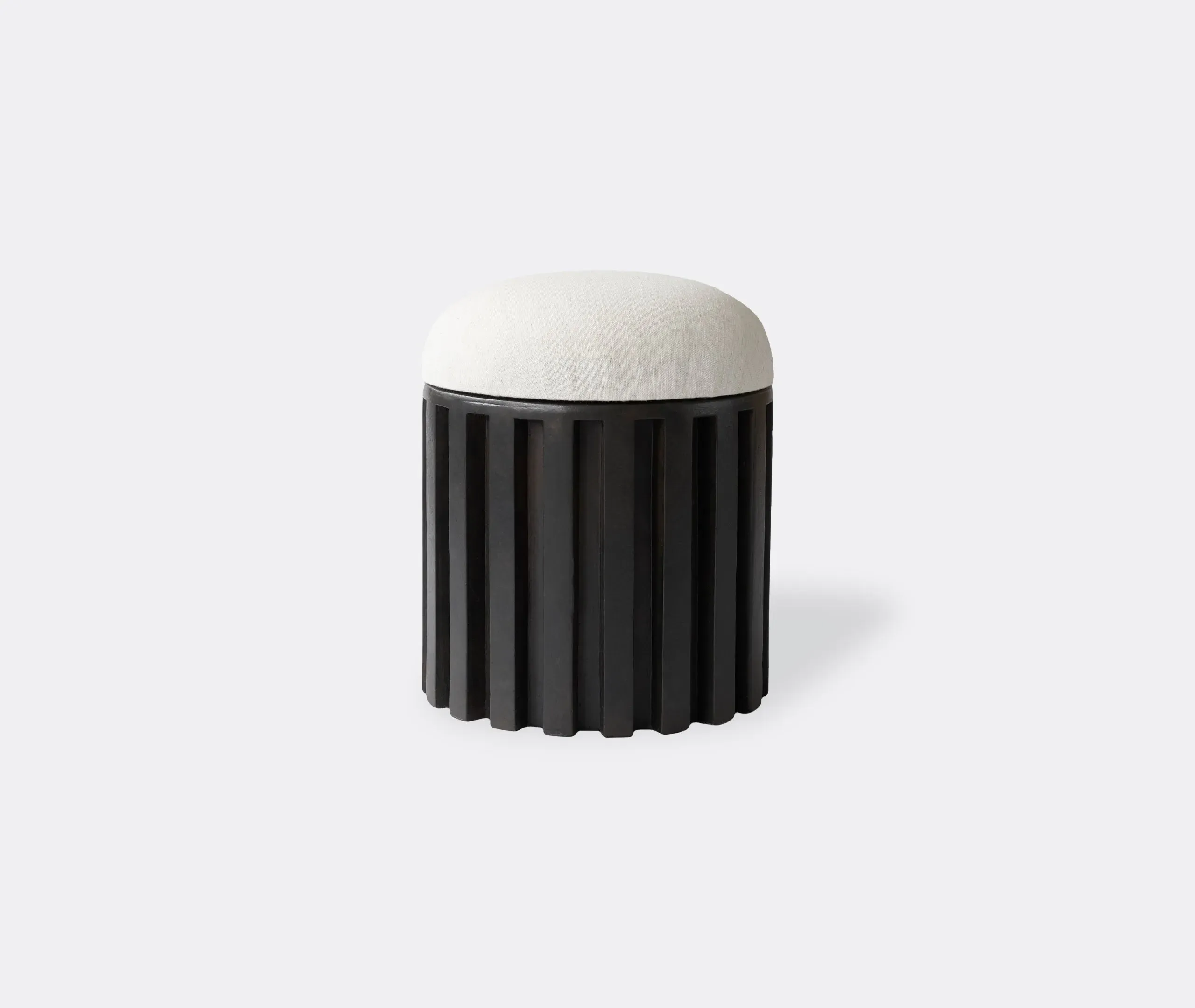 Tribu Stool - Coffee, Fibre Concrete