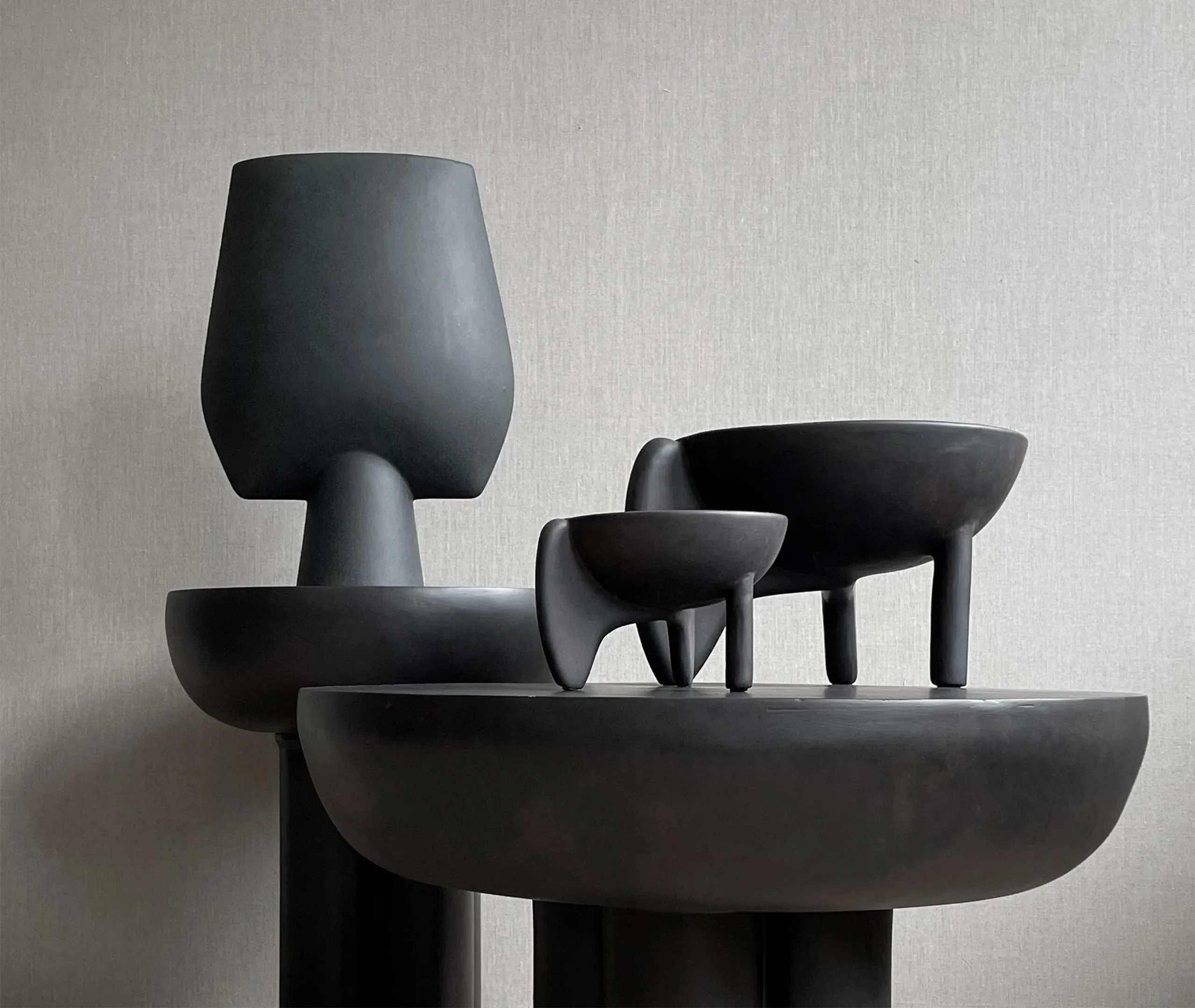 Wing Bowl Mini Decorative Bowl - Coffee, Ceramic