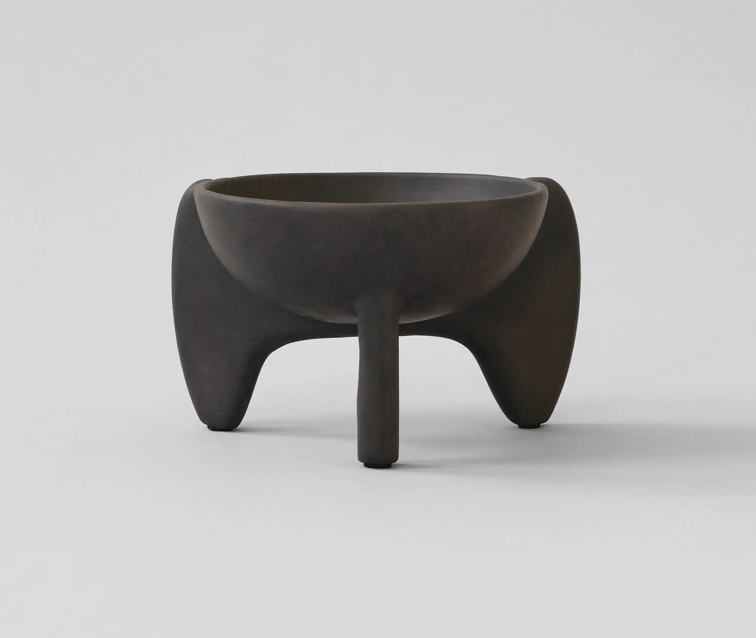 Wing Bowl Mini Decorative Bowl - Coffee, Ceramic