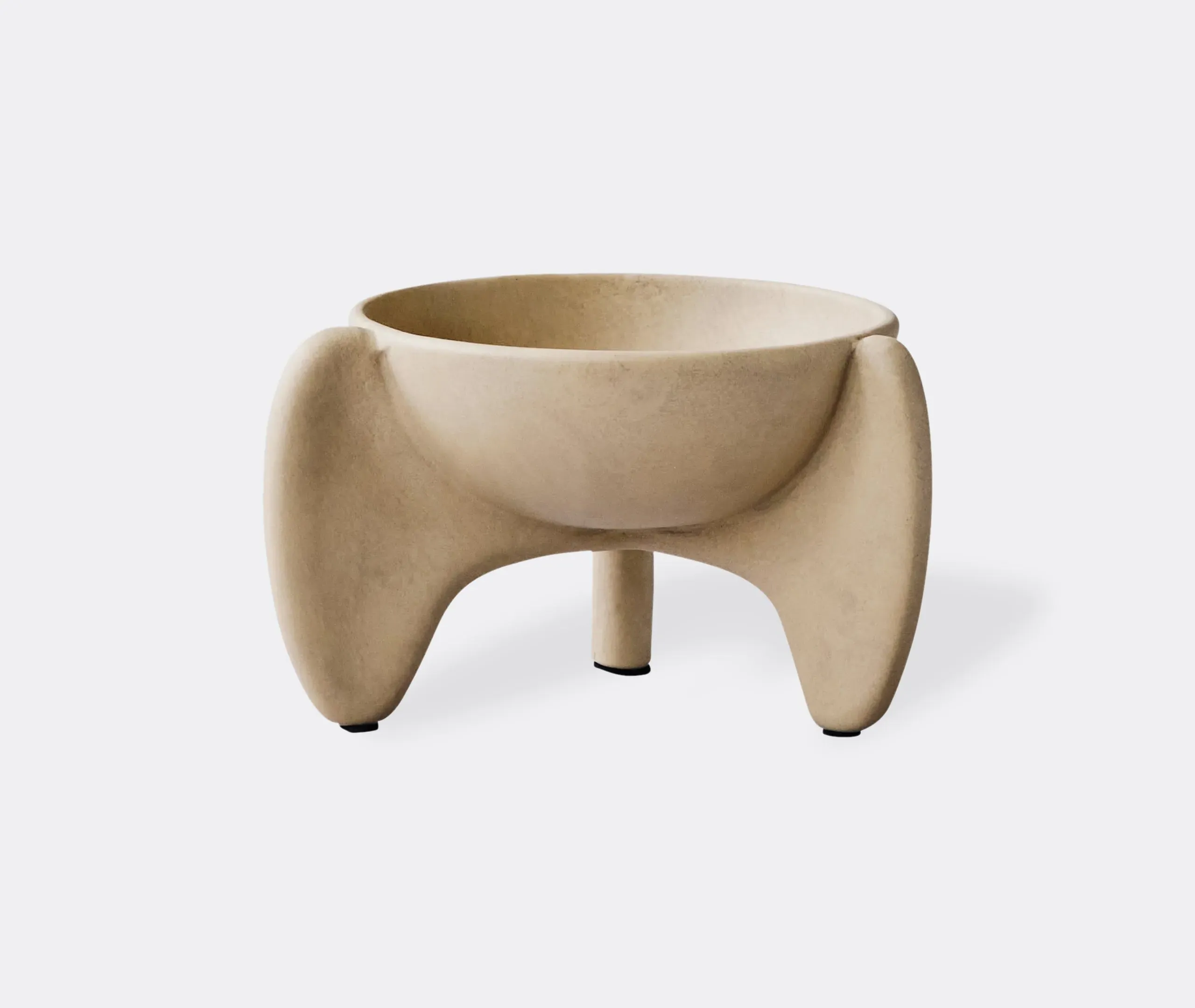 Wing Bowl Mini Decorative Bowl - Sand, Ceramic