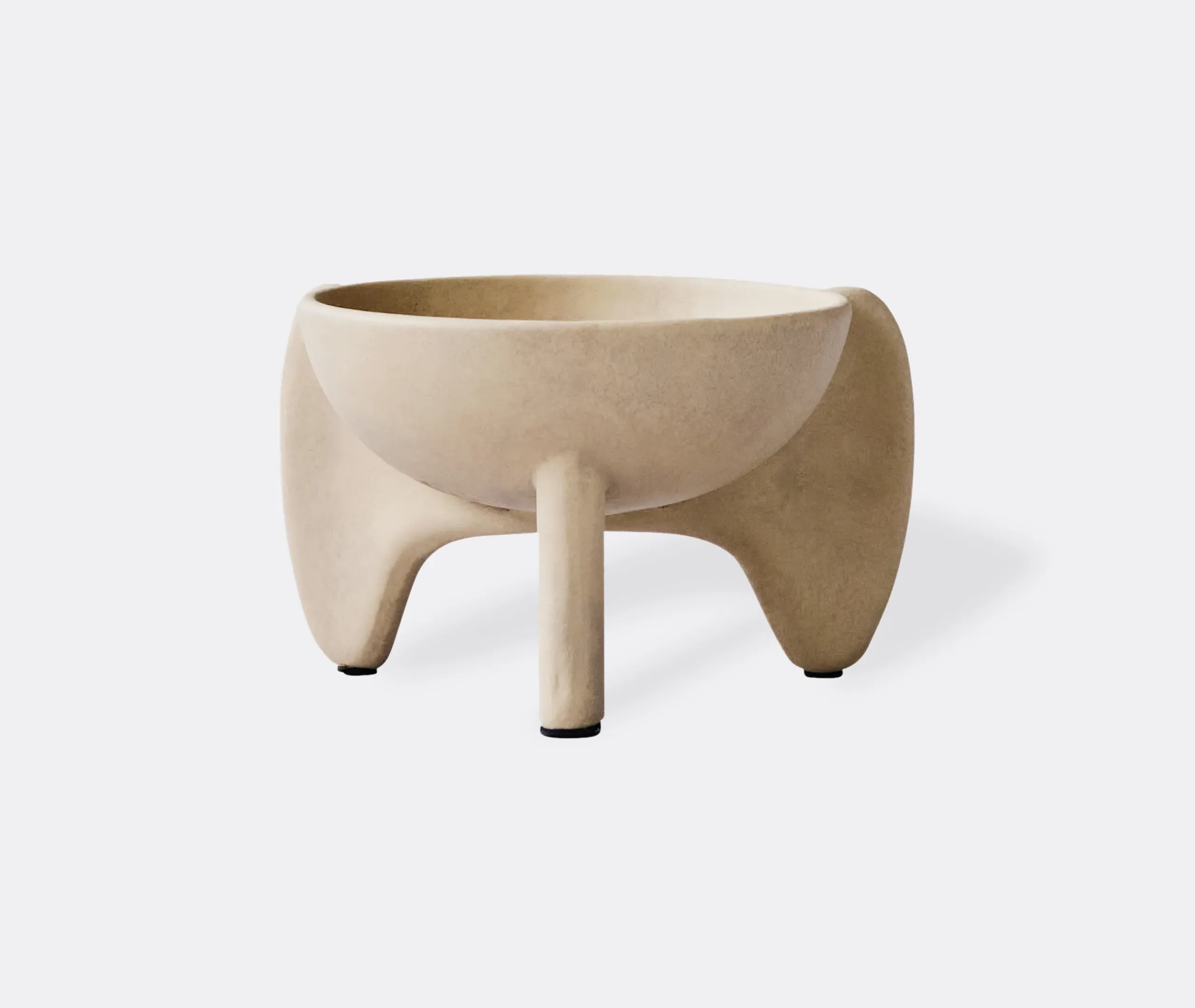 Wing Bowl Mini Decorative Bowl - Sand, Ceramic