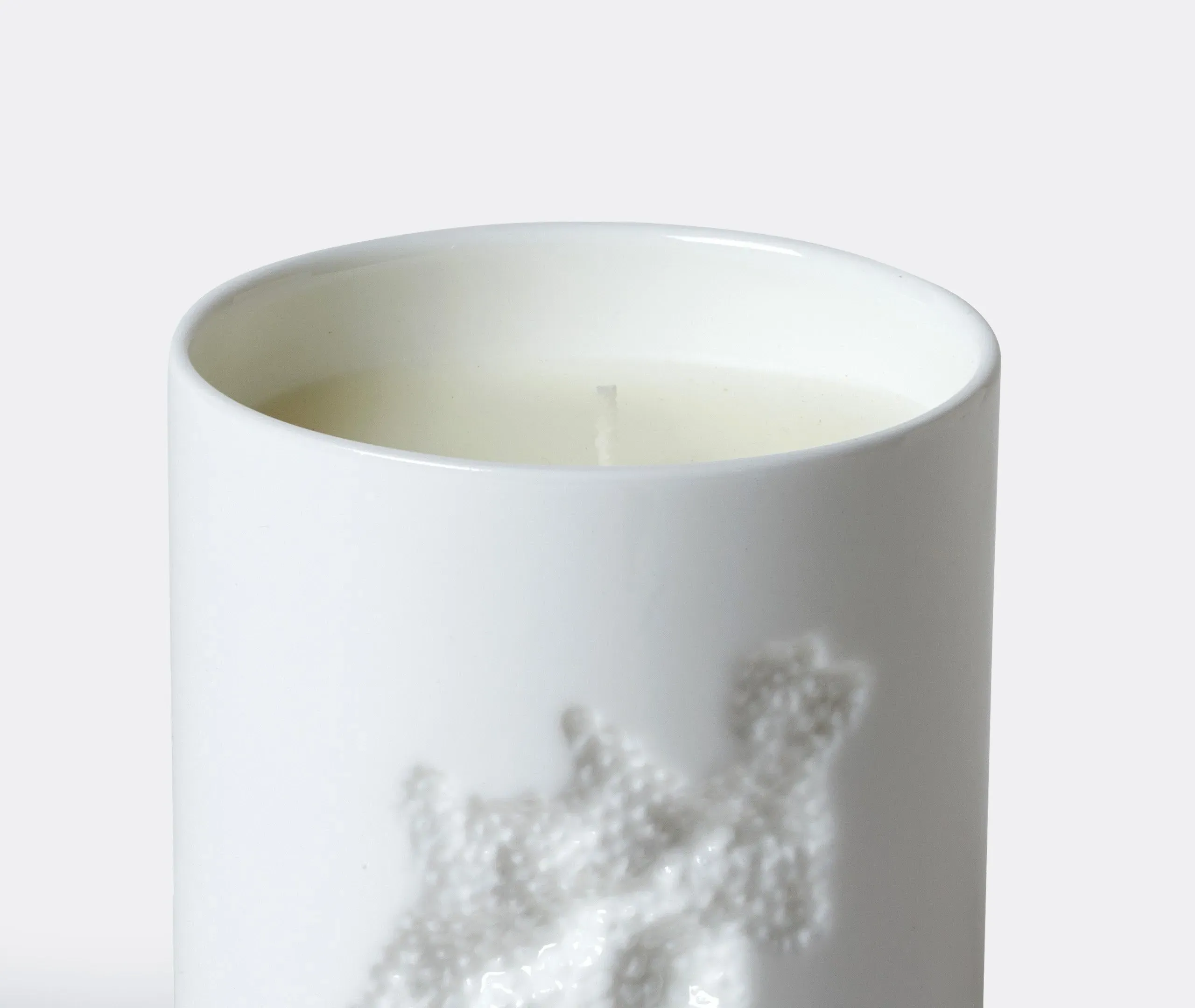 Dissolve Scented Candle - White, Bone China