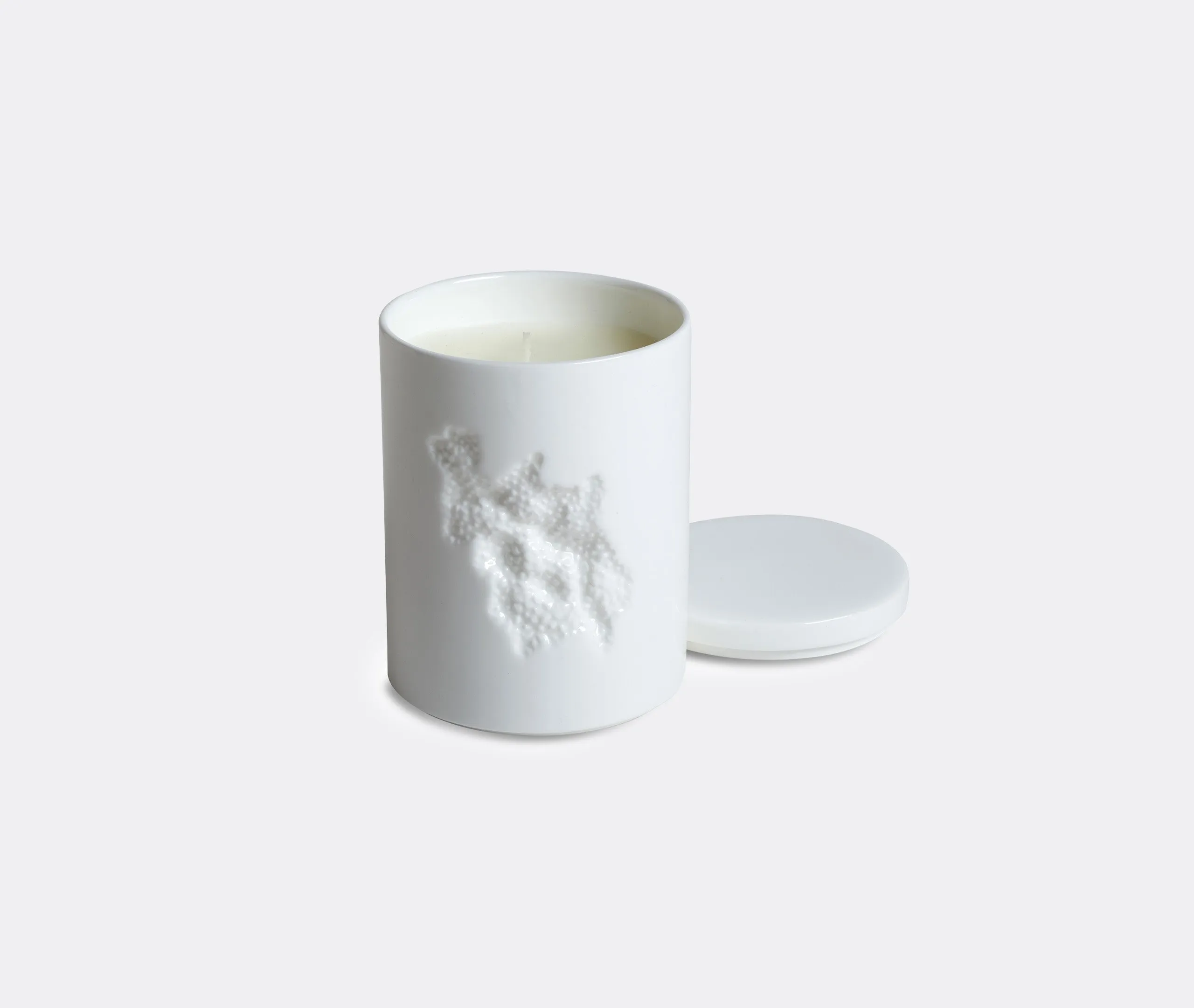 Dissolve Scented Candle - White, Bone China
