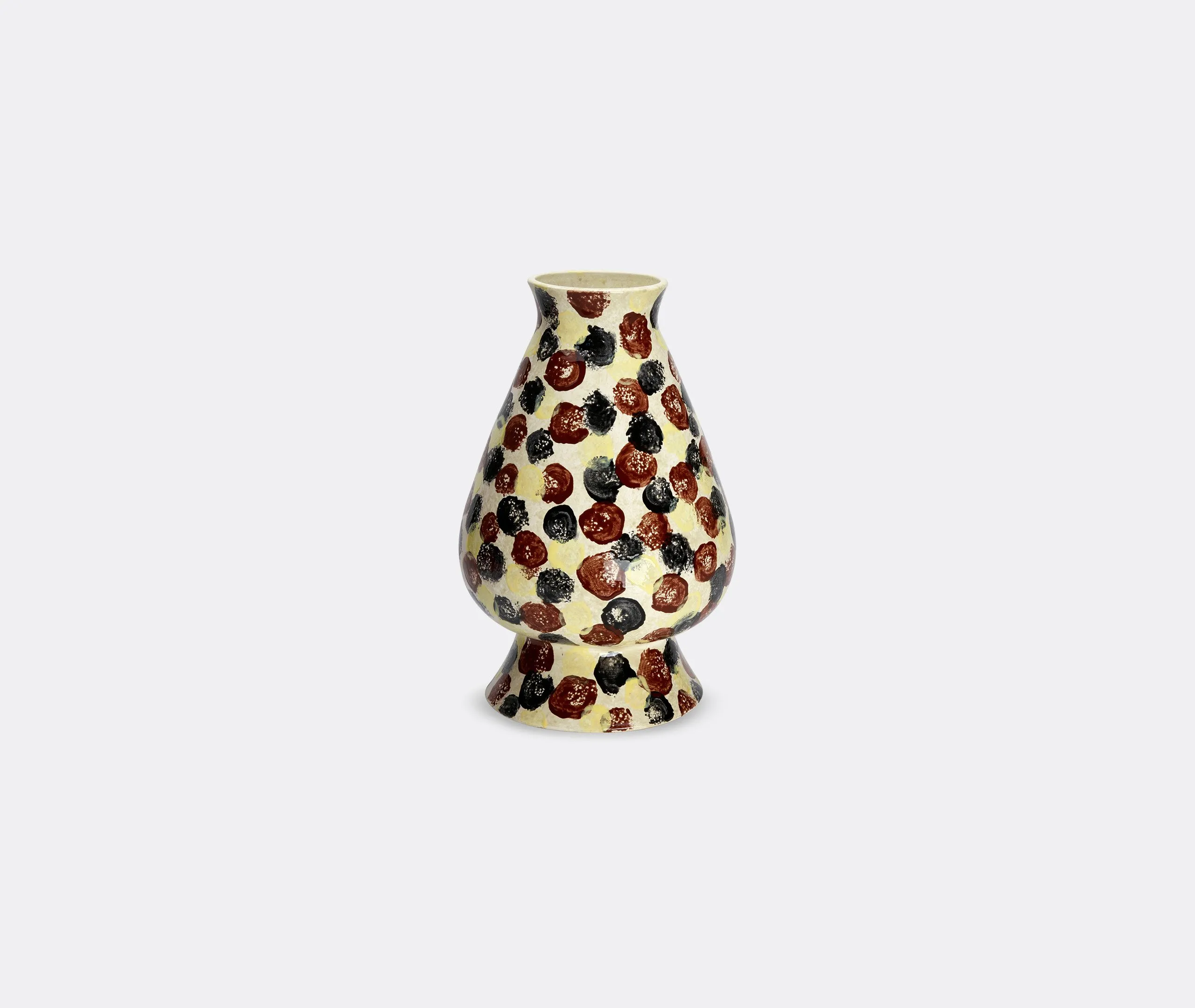 Jesture Rosebud Vase, Spots - Multicolor, Fine Bone China image