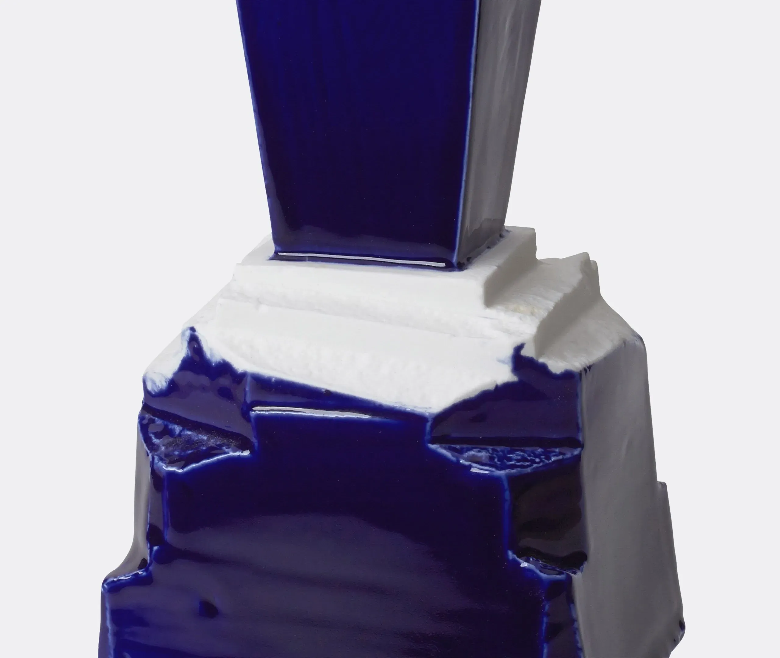 Stegreif Vase - Blue, Bone China