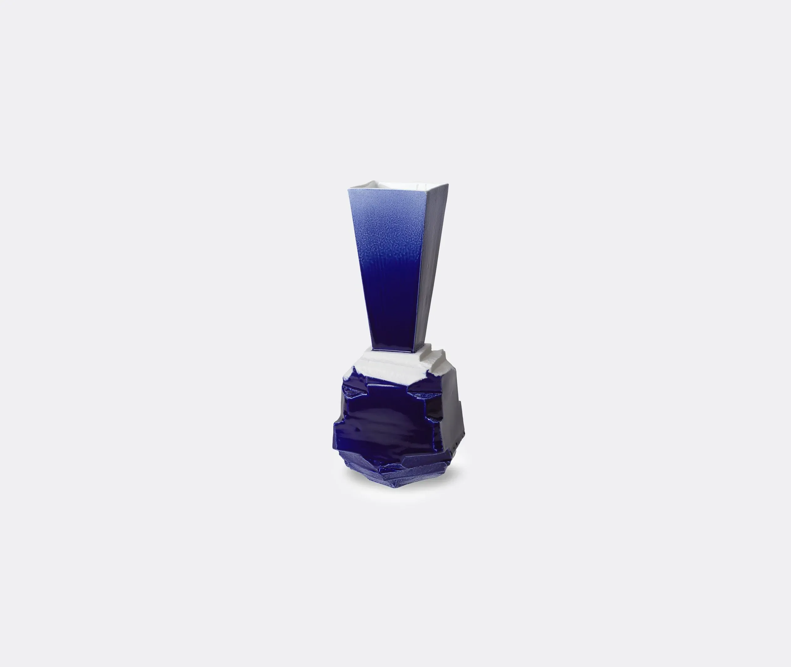 Stegreif Vase - Blue, Bone China