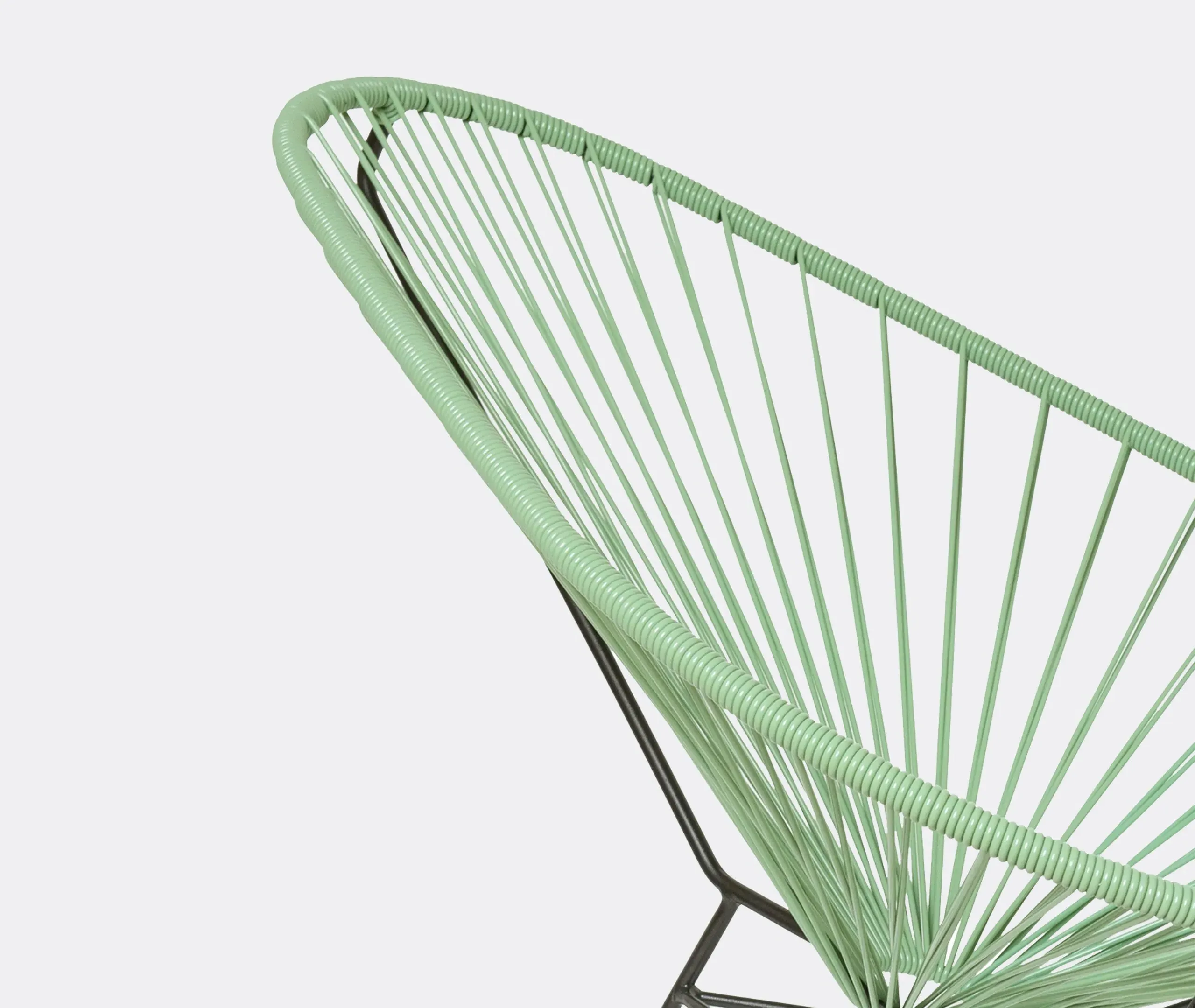 Classic Accent Chair - Sage, Woven Cord