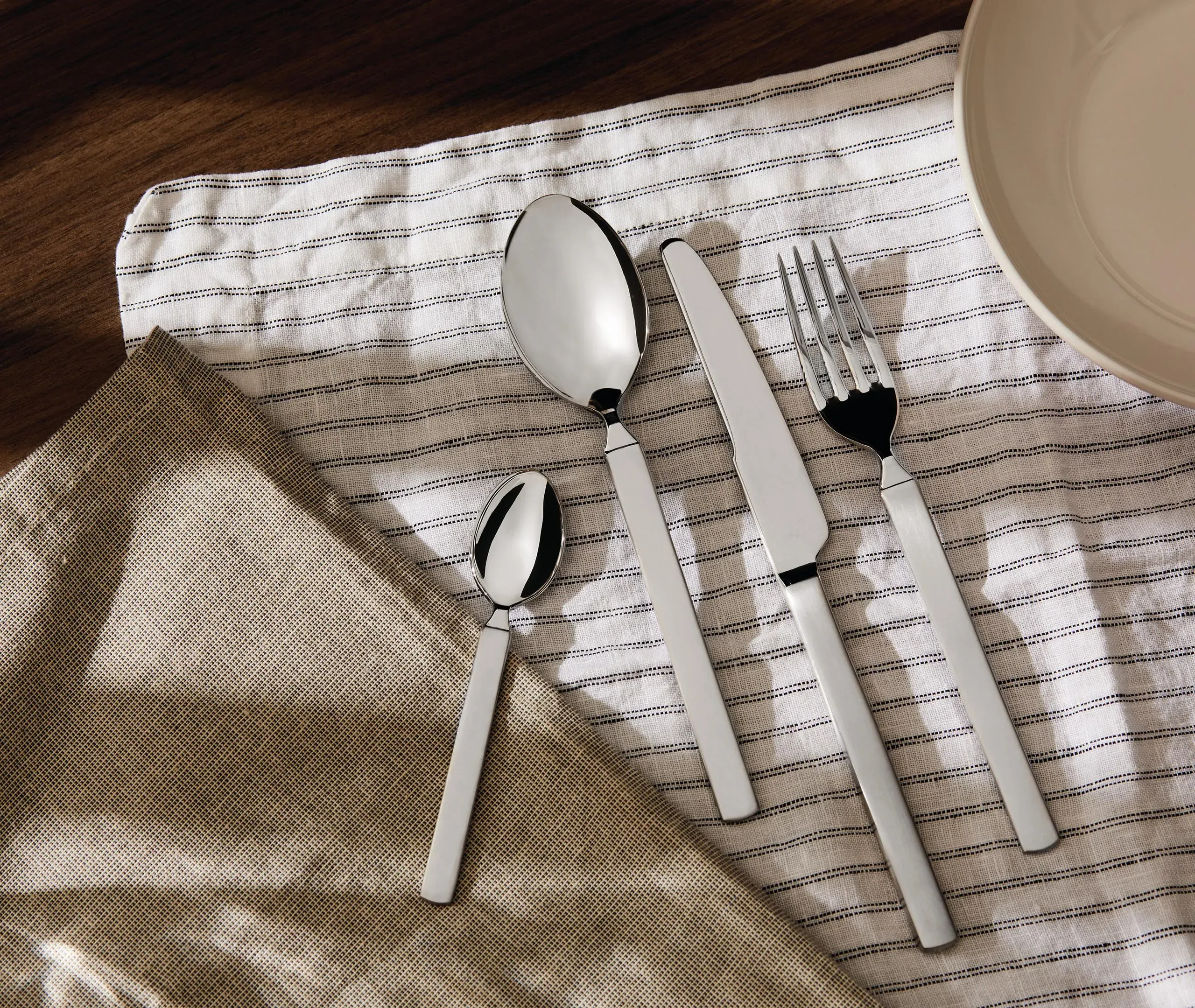 24-Piece Cutlery Set - Silver, Stainless Steel