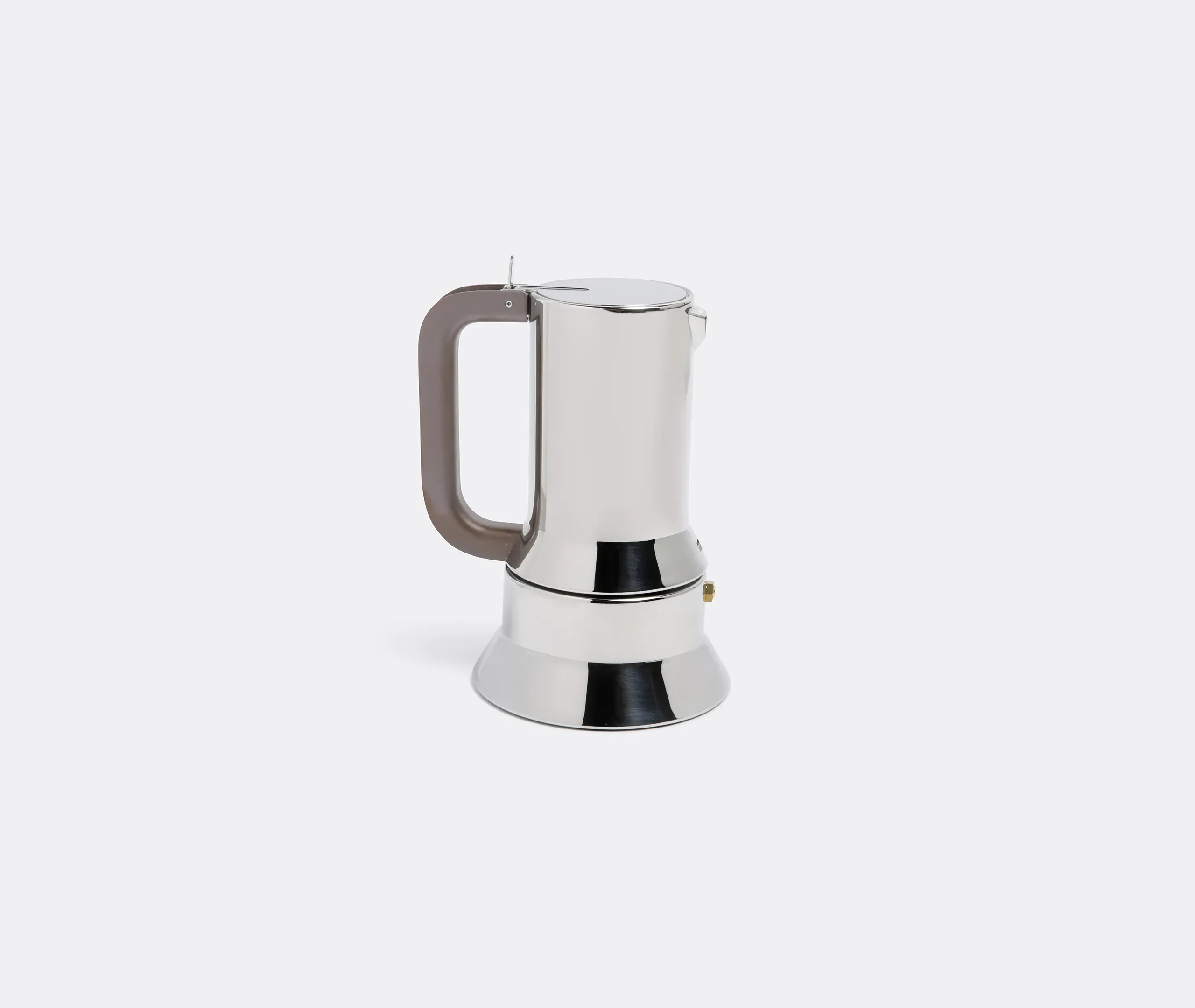 9090 Six Cup Espresso Coffee Maker - Silver, Stainless Steel