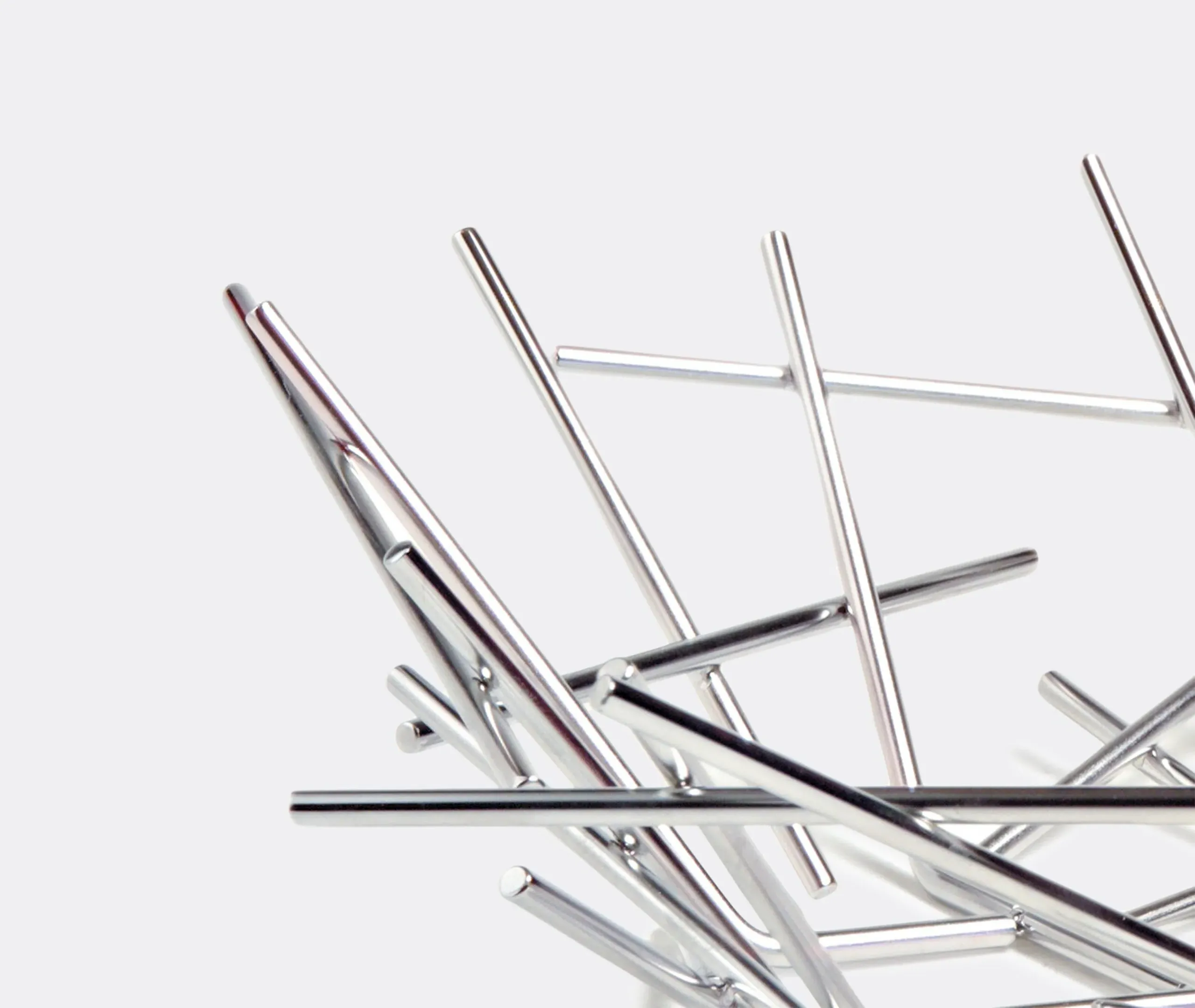 Blow Up Serving Basket - Steel