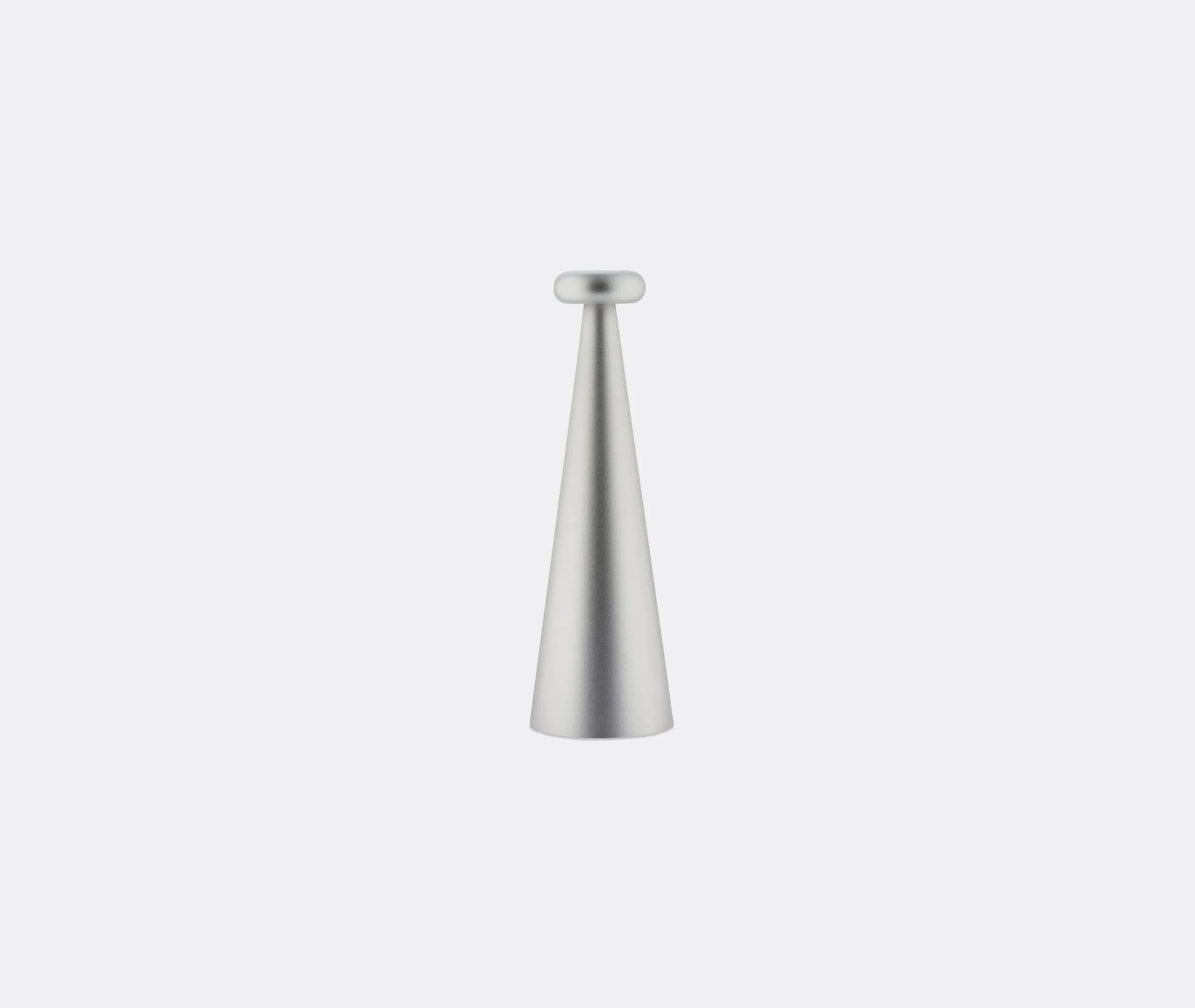 Conical Table Lamp with Touch Control - Grey