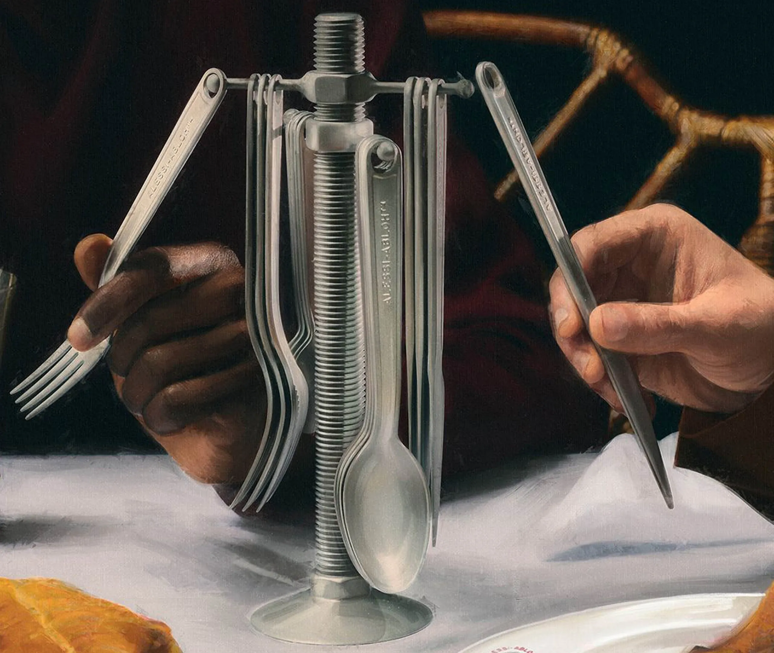 Conversational Objects 16-Piece Cutlery Set - Steel