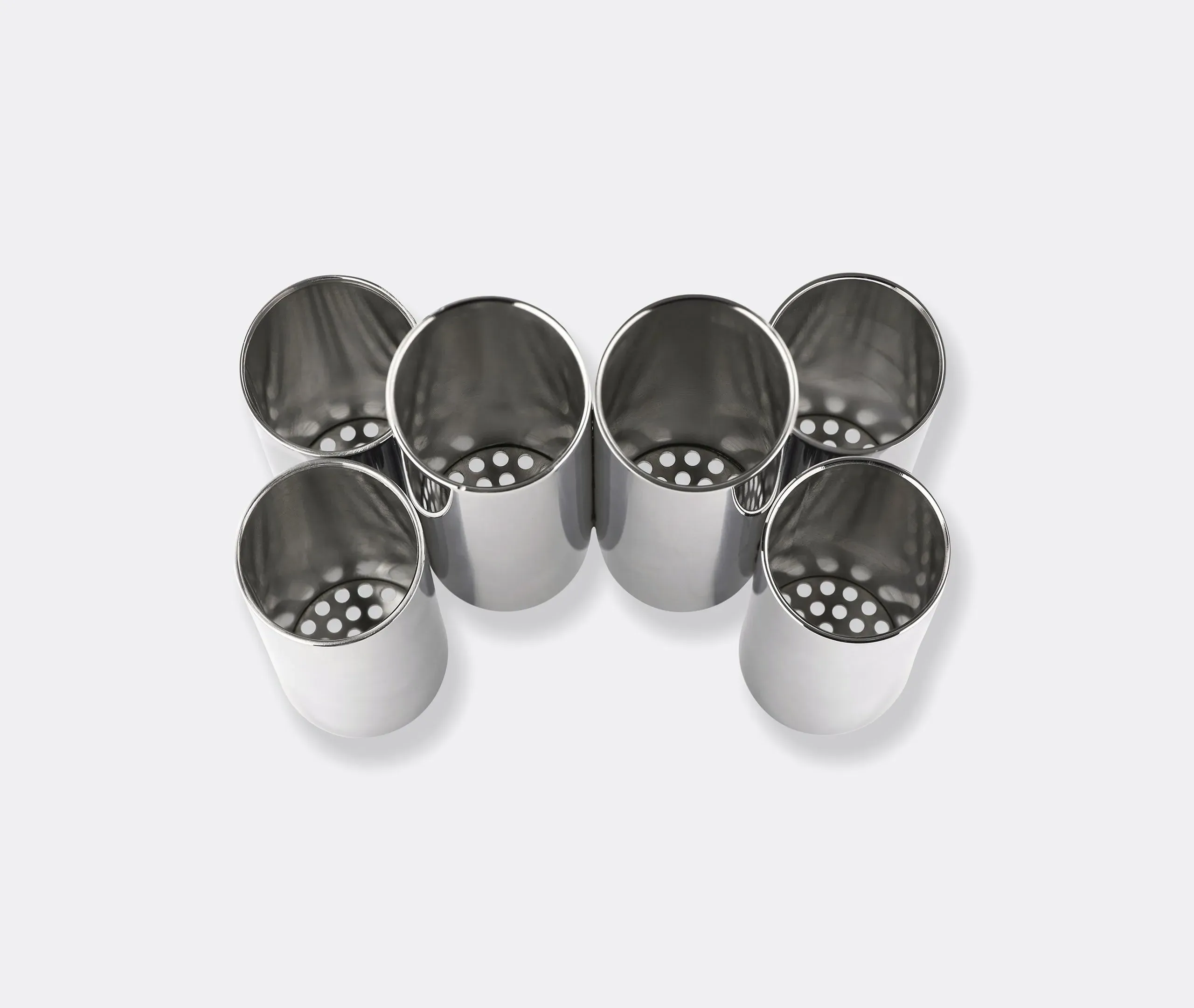Cutlery Holder with Draining - Steel