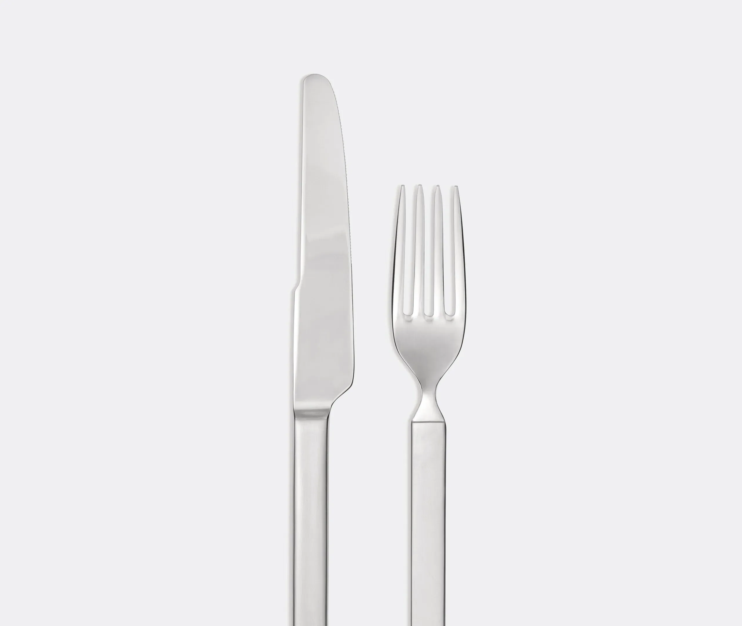 Dry Cutlery Set of 24 - Silver, Stainless Steel