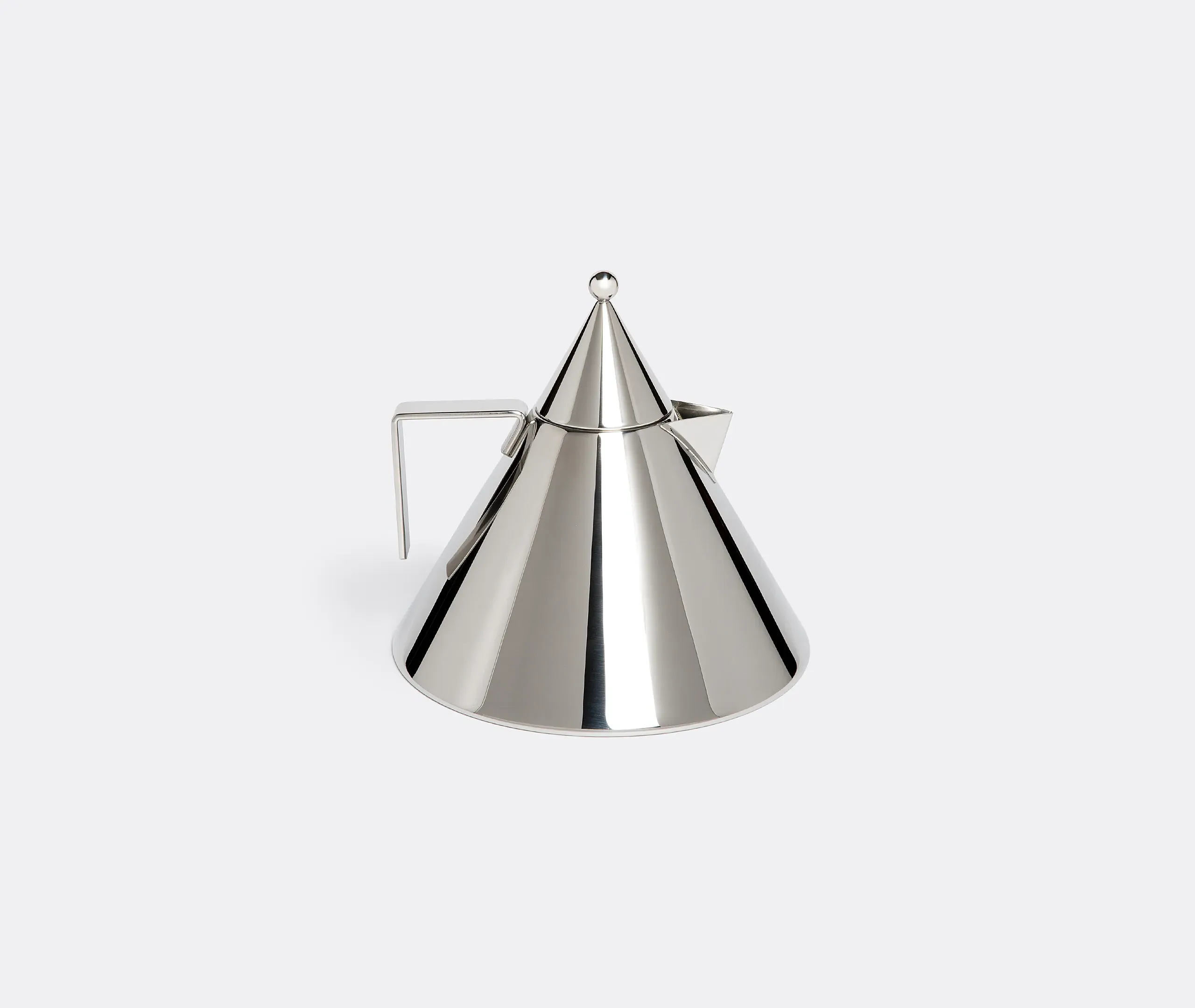 Il Conico Tea Kettle - Silver, Stainless Steel