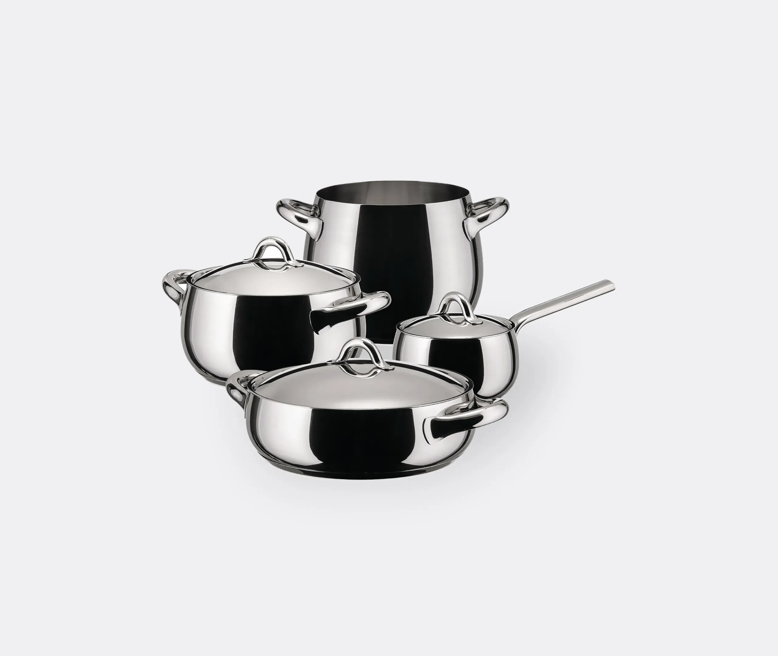 Mami 7-Piece Cookware Set - Silver, Stainless Steel product
