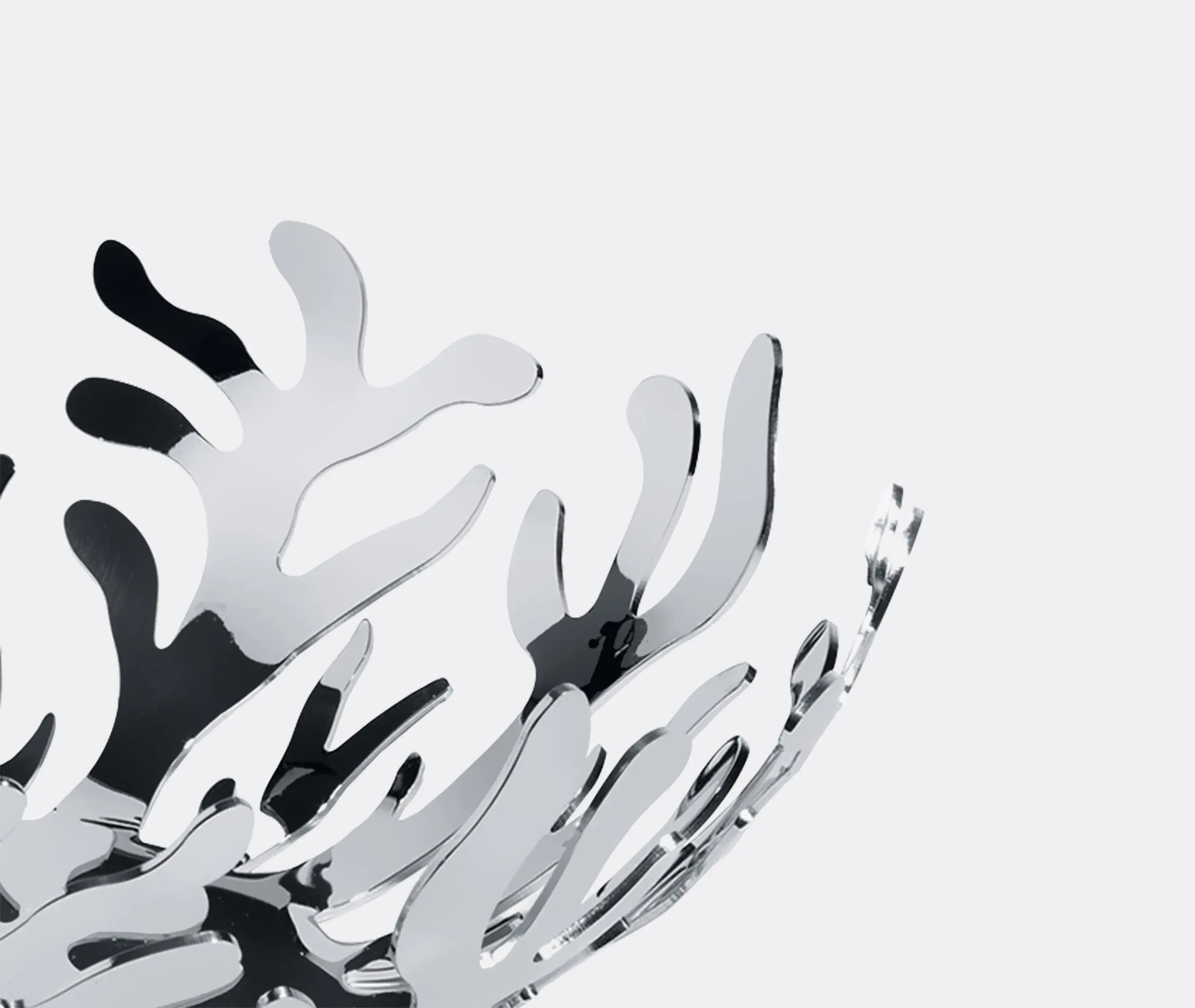 Medium Fruit Holder with Ocean Design - Steel