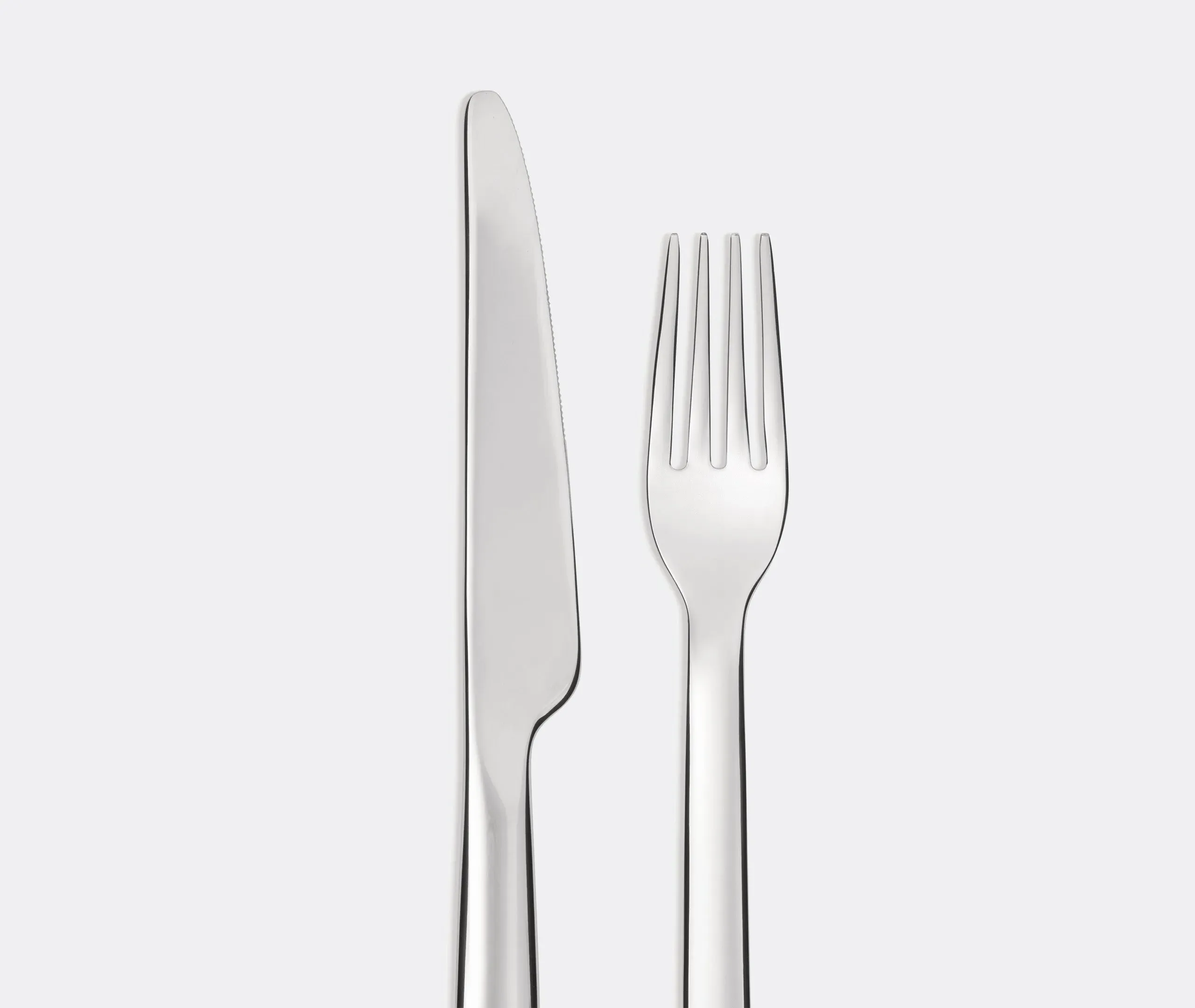 Ovale Cutlery Set of 24 - Silver, Stainless Steel