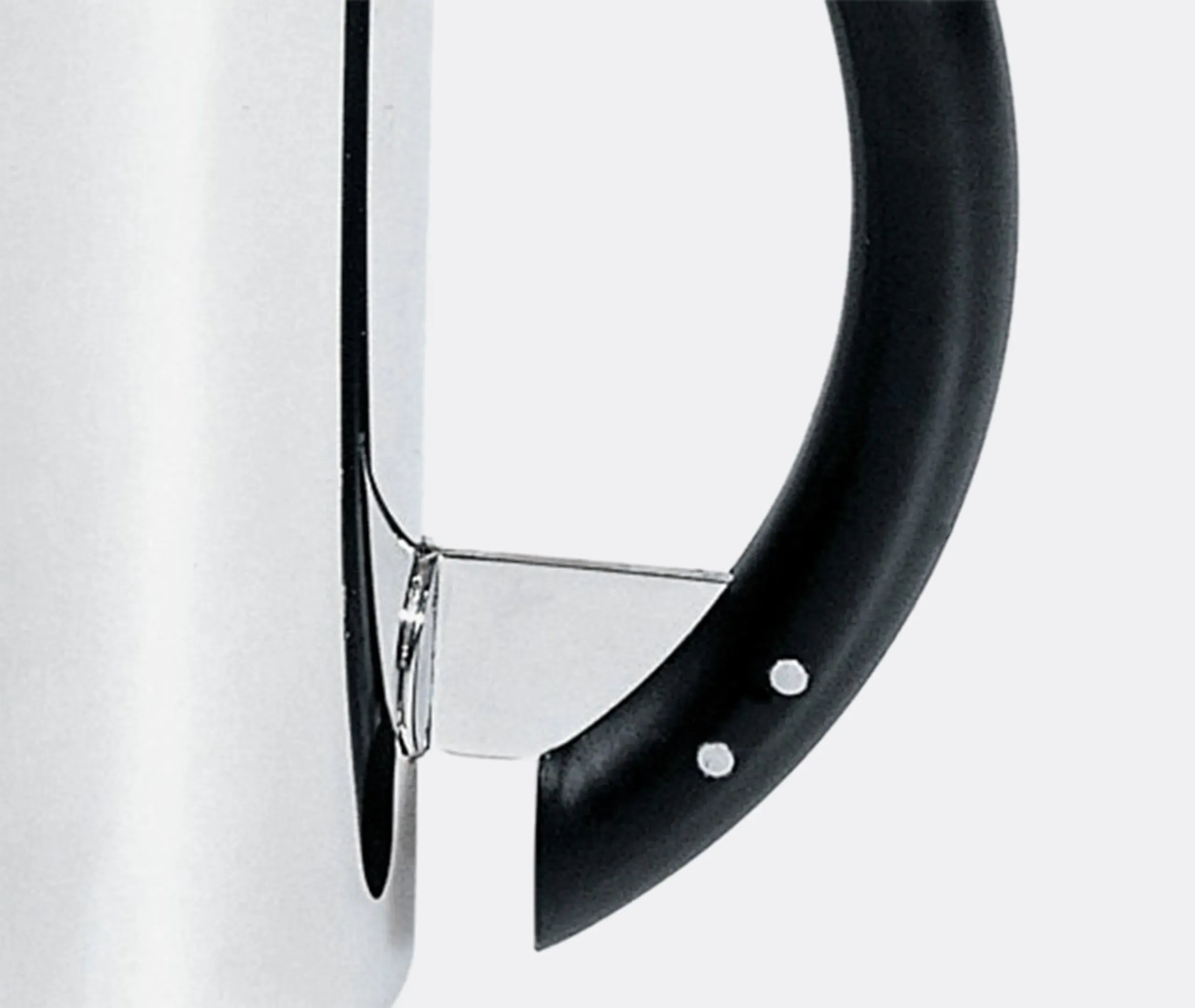 Pitcher with Handle - Black, Stainless Steel