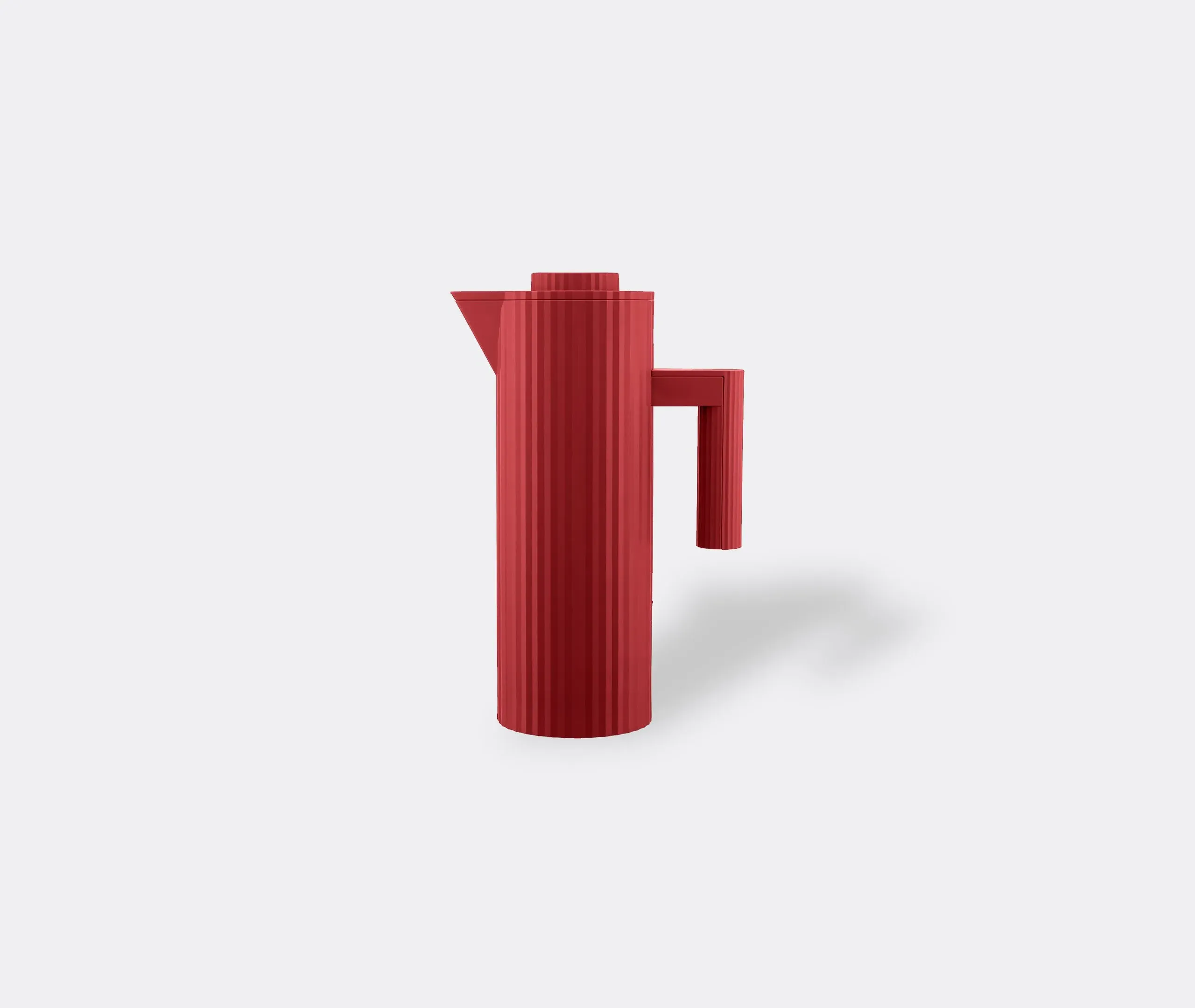 Plissé Thermo Insulated Jug - Red, Thermoplastic Resin