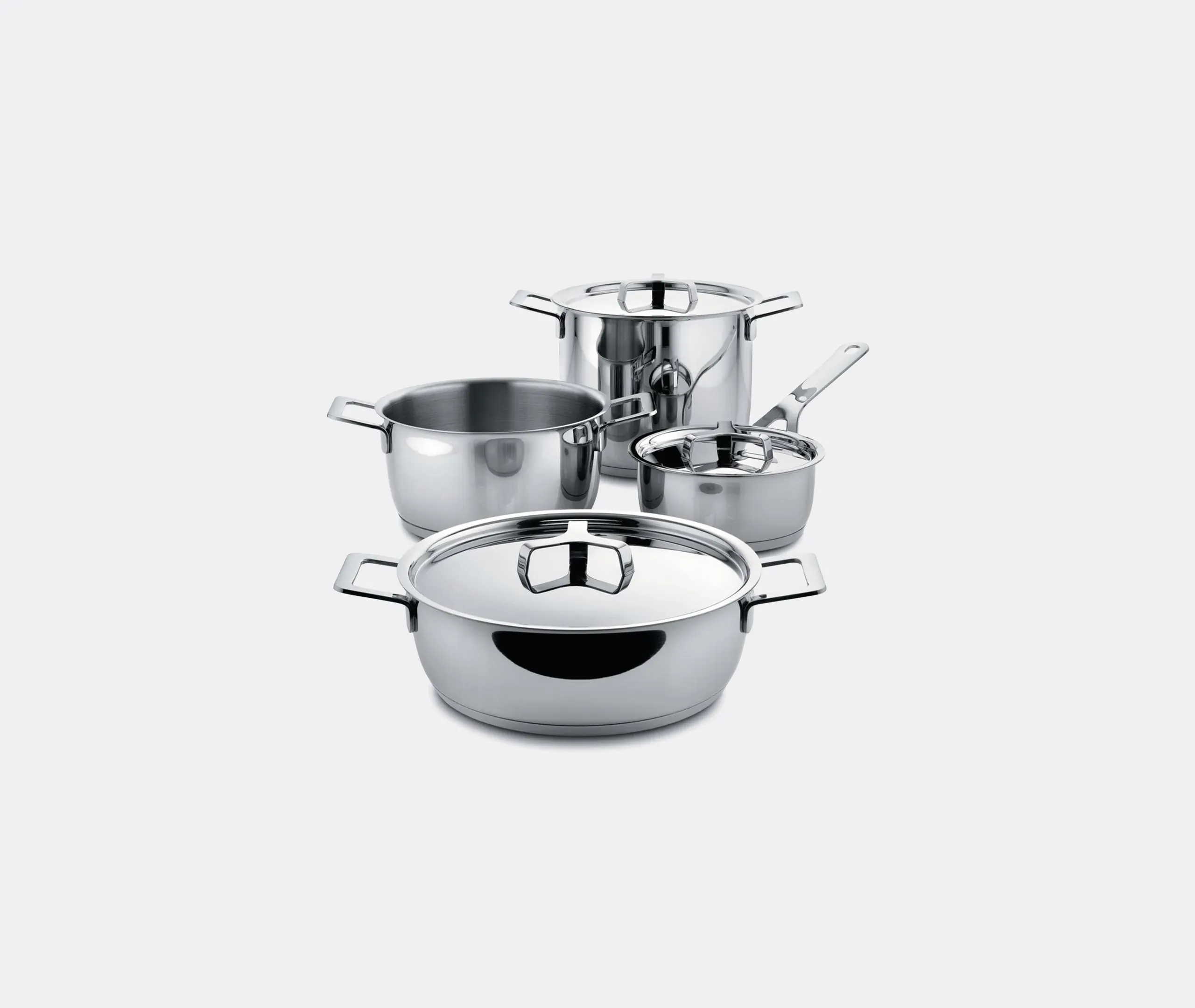 Pots & Pans 7-Piece Cookware Set - Silver, Stainless Steel product