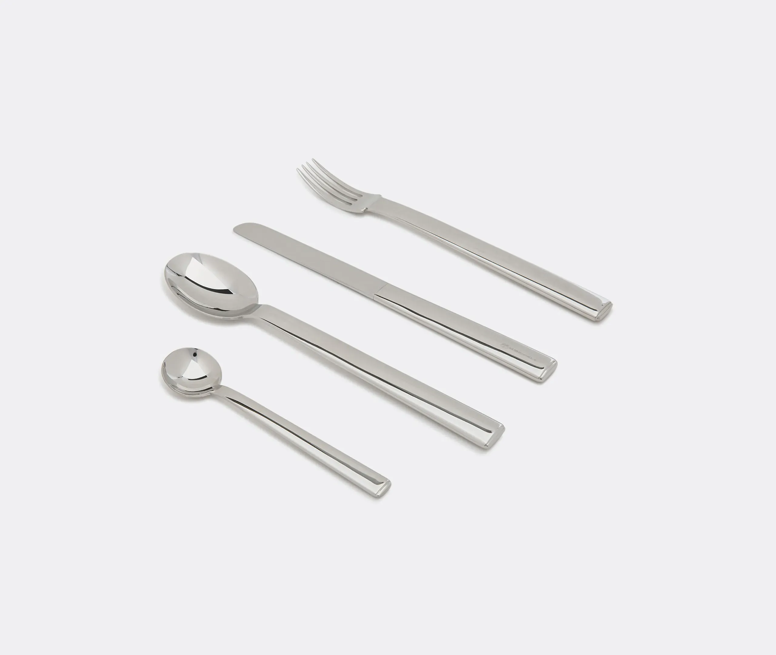 Rundes Modell 24-Piece Cutlery Set - Inox image