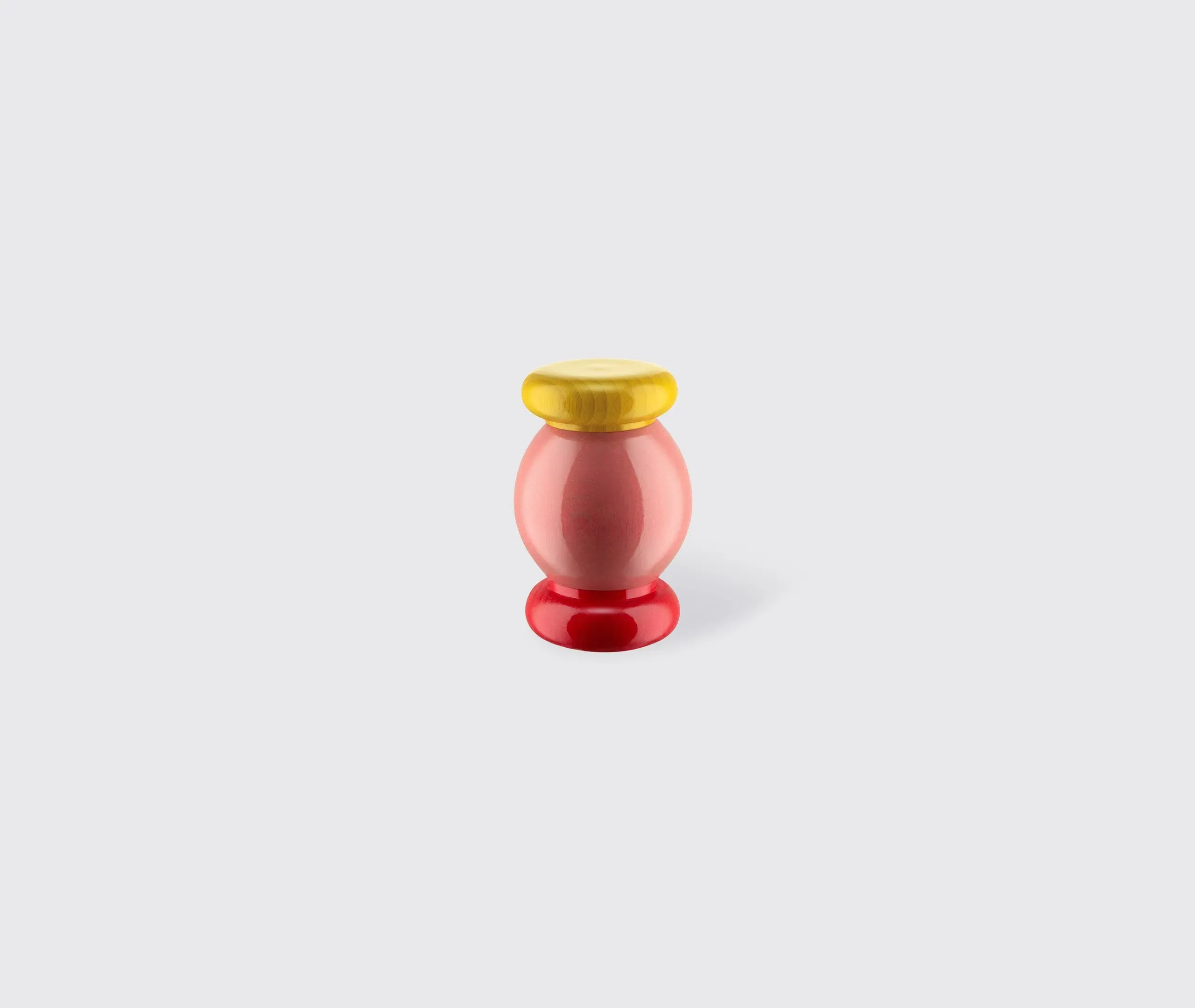 Short Spice Grinder - Pink, Beechwood