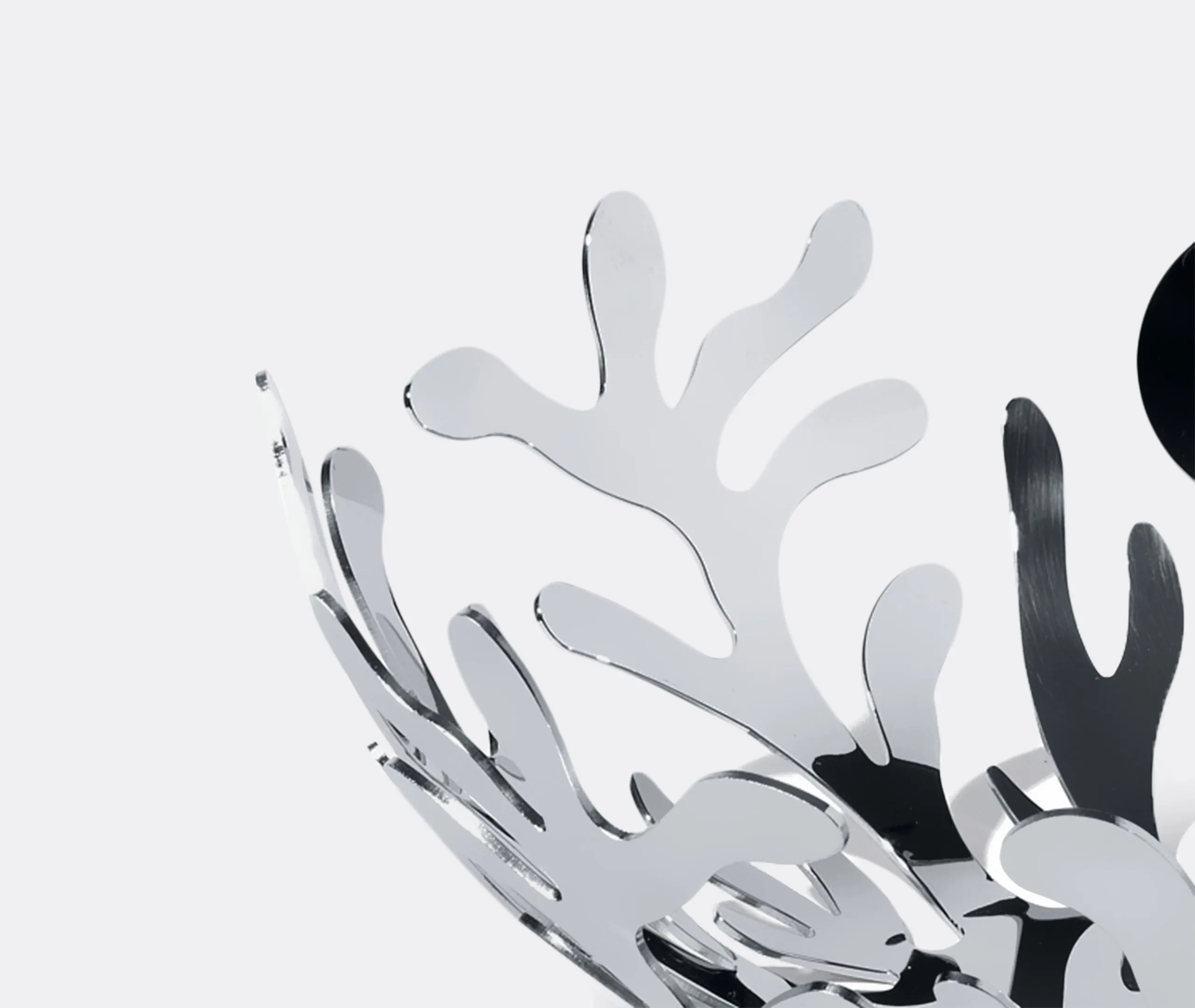 Small Fruit Holder with Ocean Design - Steel